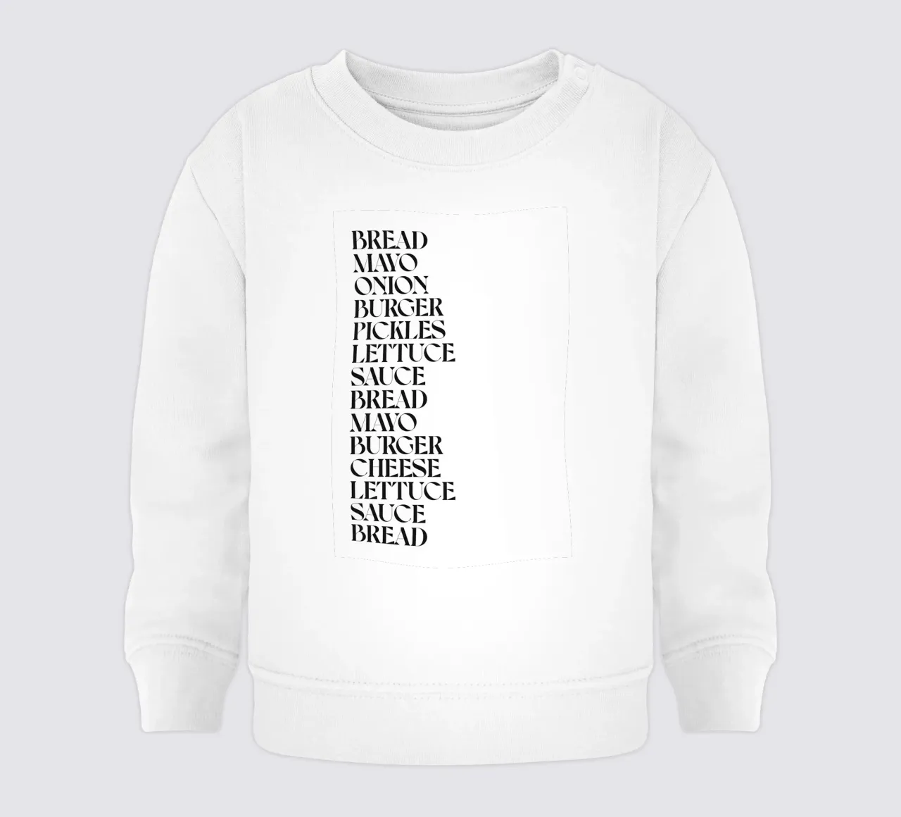 BIG MAC baby sweatshirt van n.4