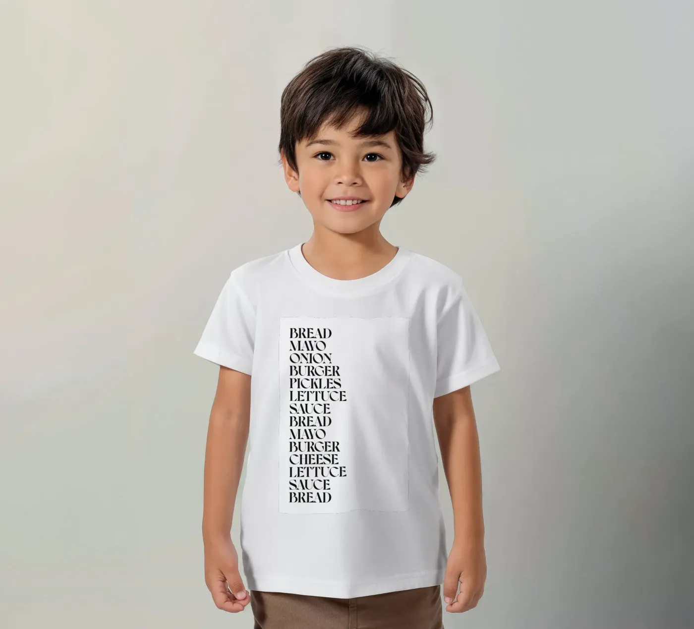 BIG MAC t-shirt bambini da n.4