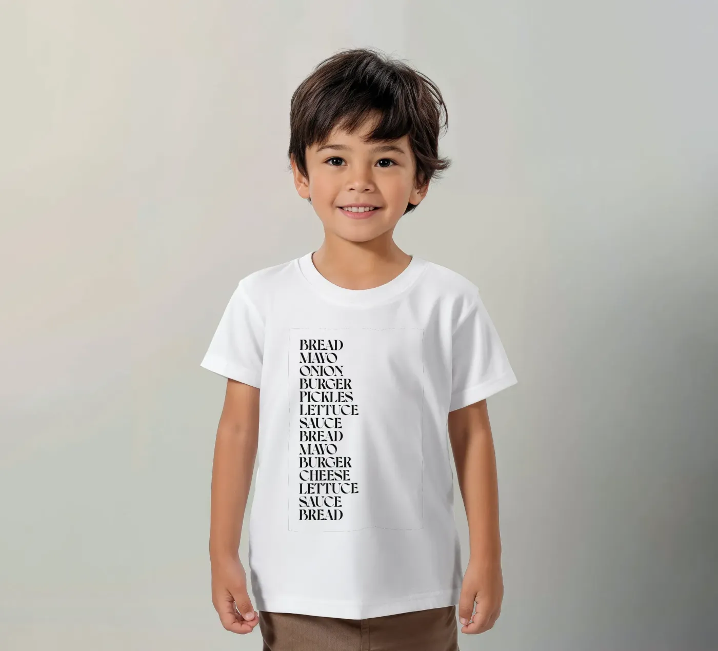 BIG MAC t-shirt bambini da n.4