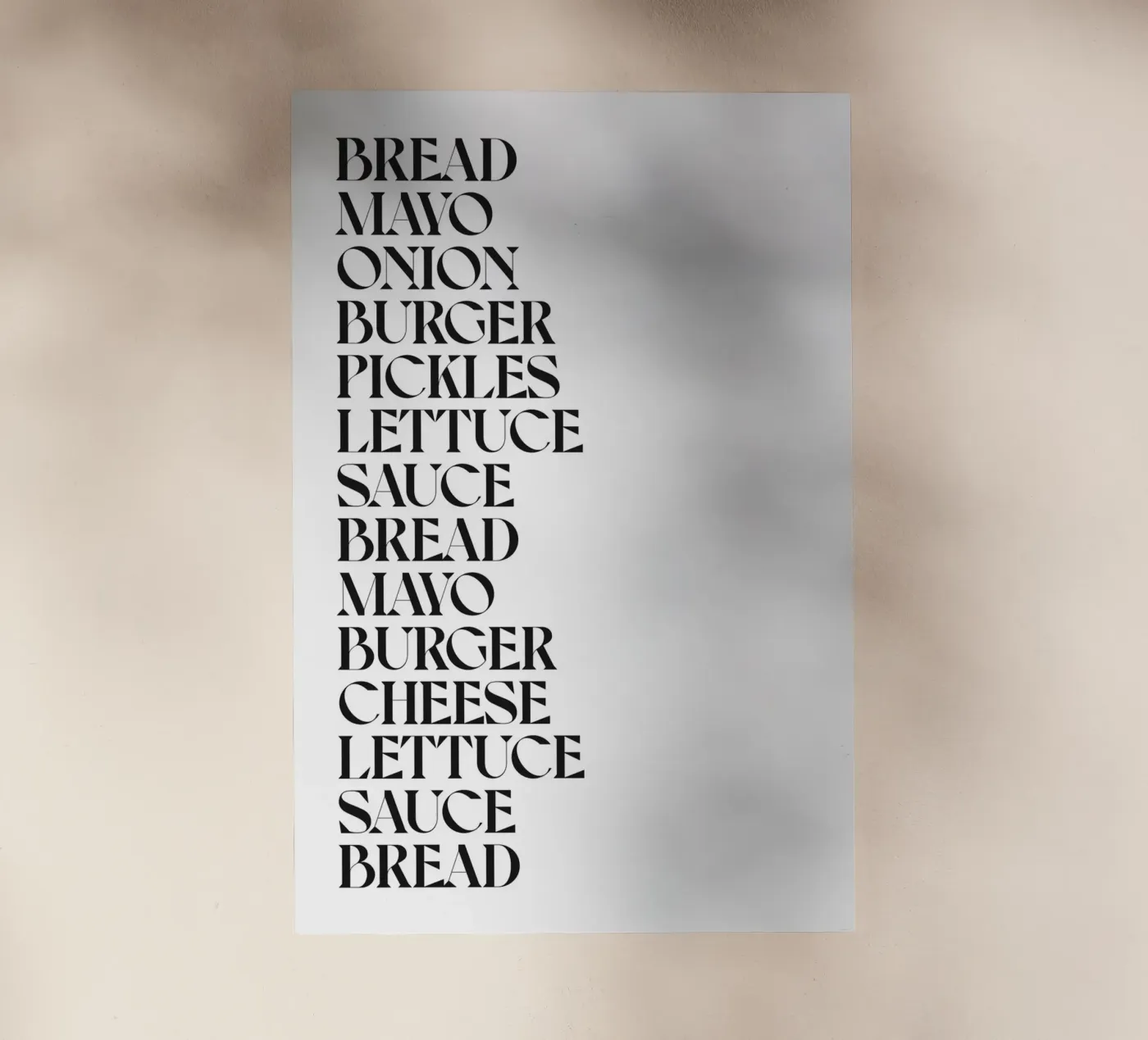 BIG MAC backlit folie van n.4