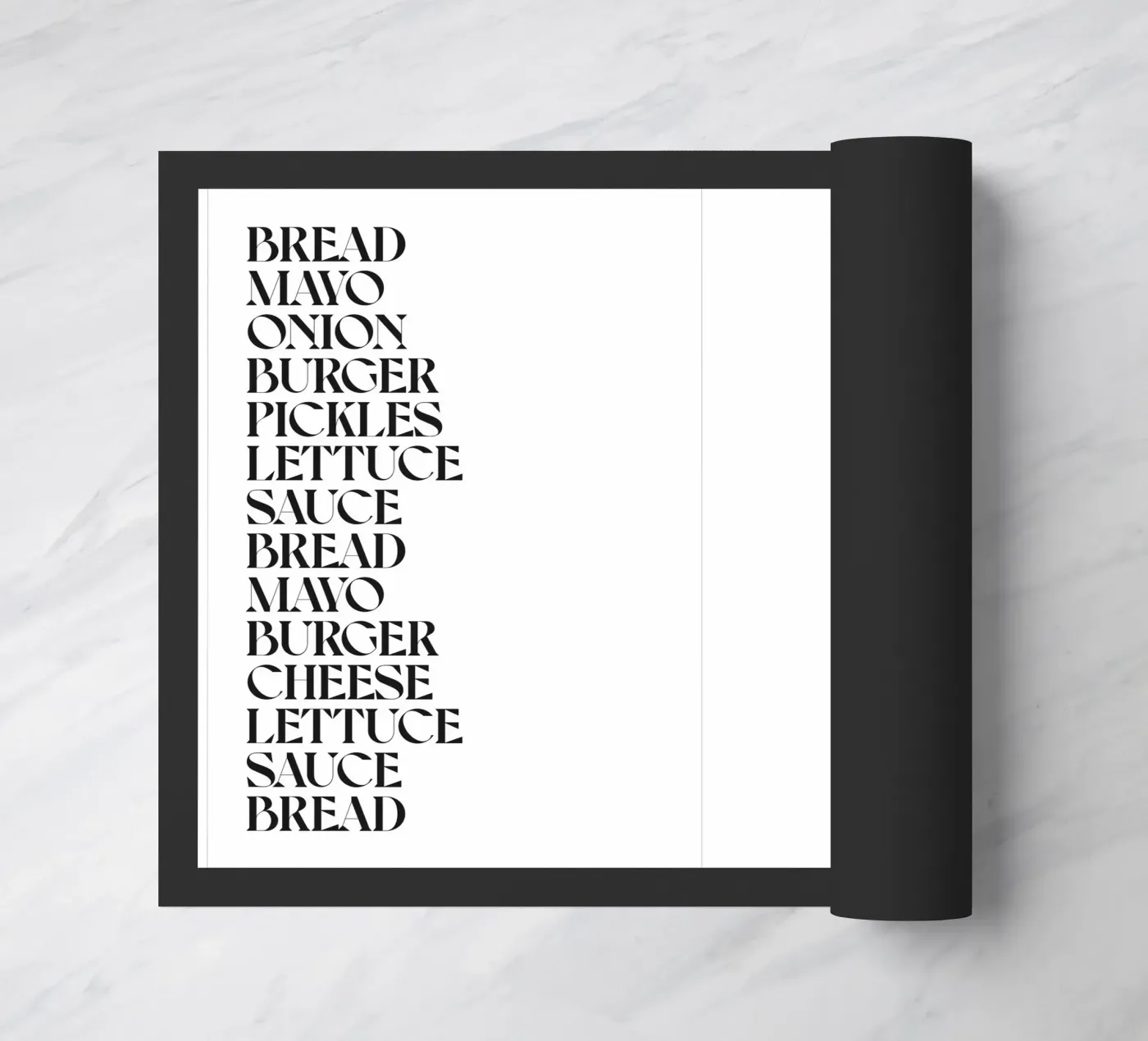 BIG MAC deurmat van n.4