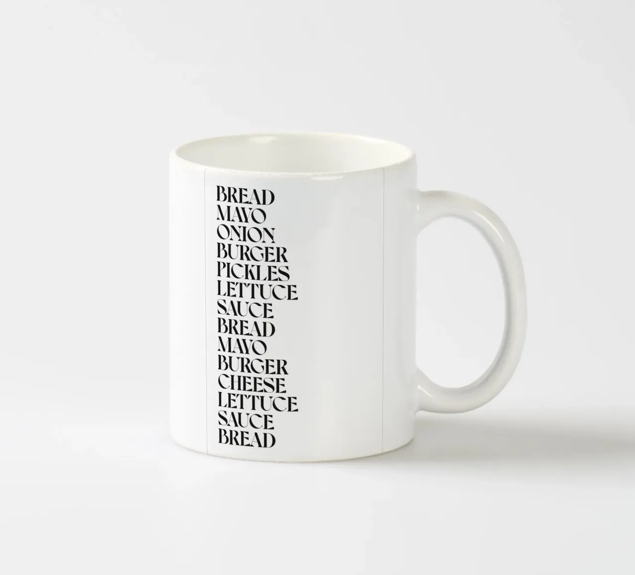 BIG MAC Keramik Tasse von n.4