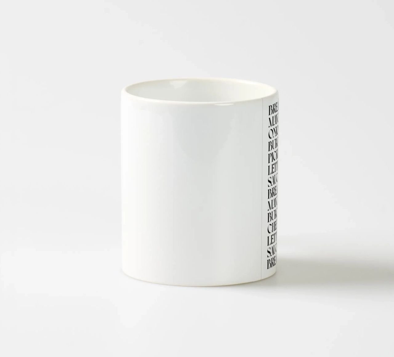 BIG MAC tazza in ceramica da n.4