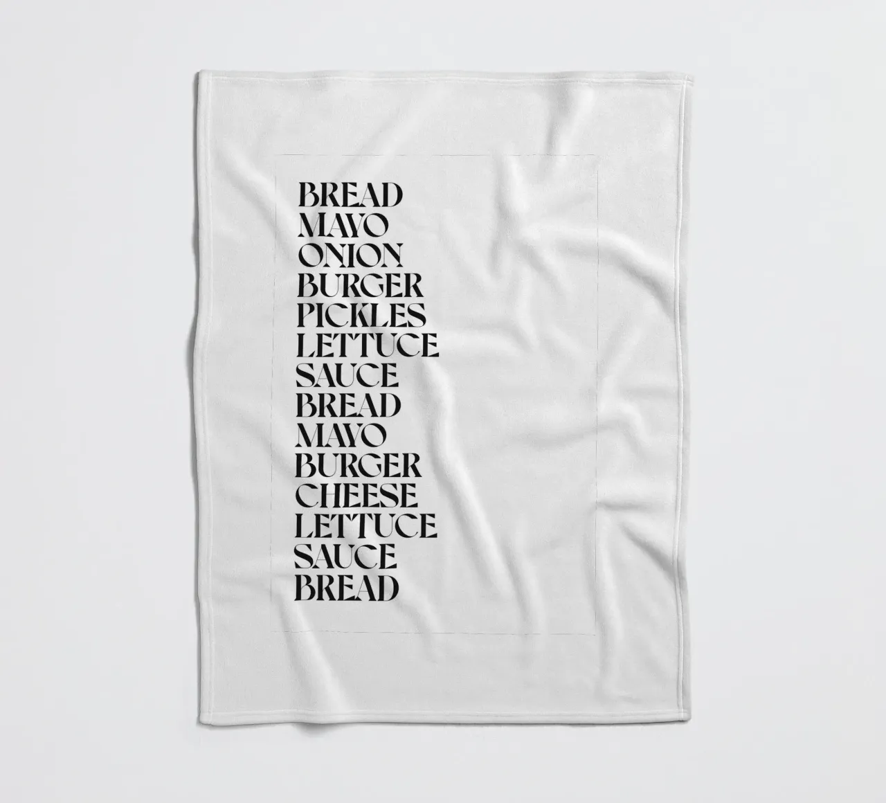 BIG MAC fleecedeken van n.4