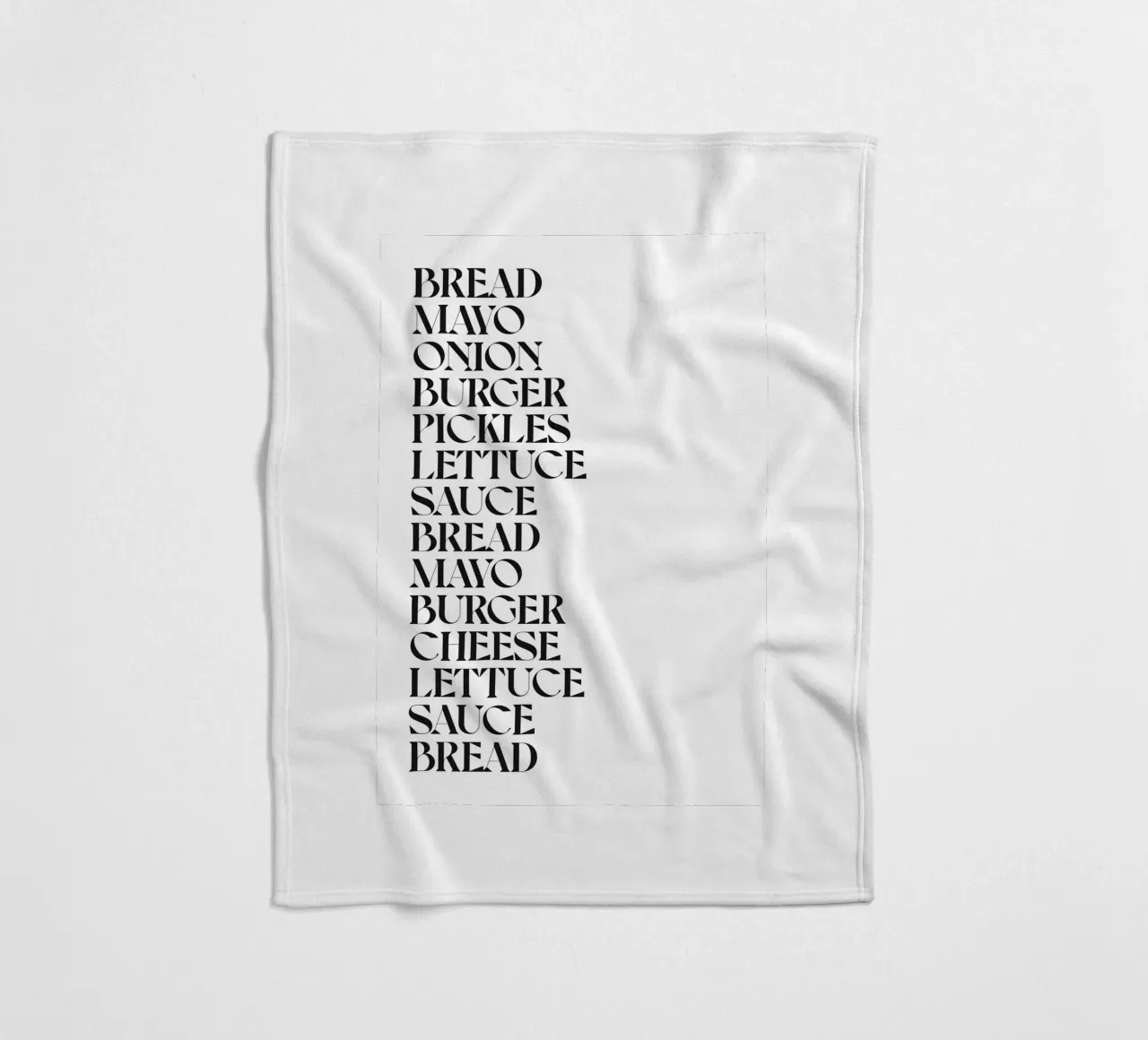 BIG MAC fleecedeken van n.4