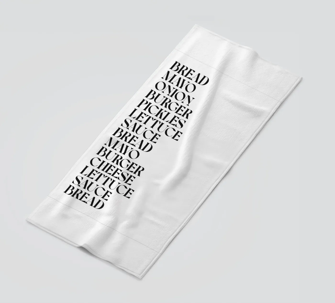 BIG MAC strandhanddoek van n.4