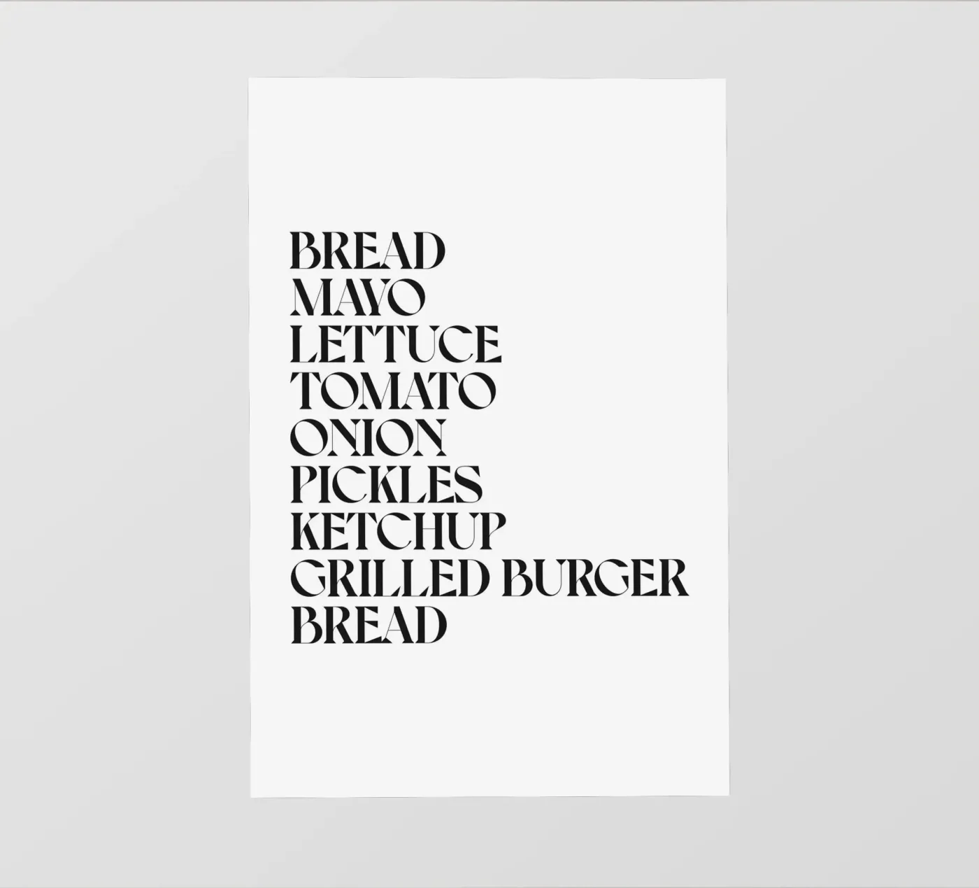 WHOPPER pellicola backlit da n.4