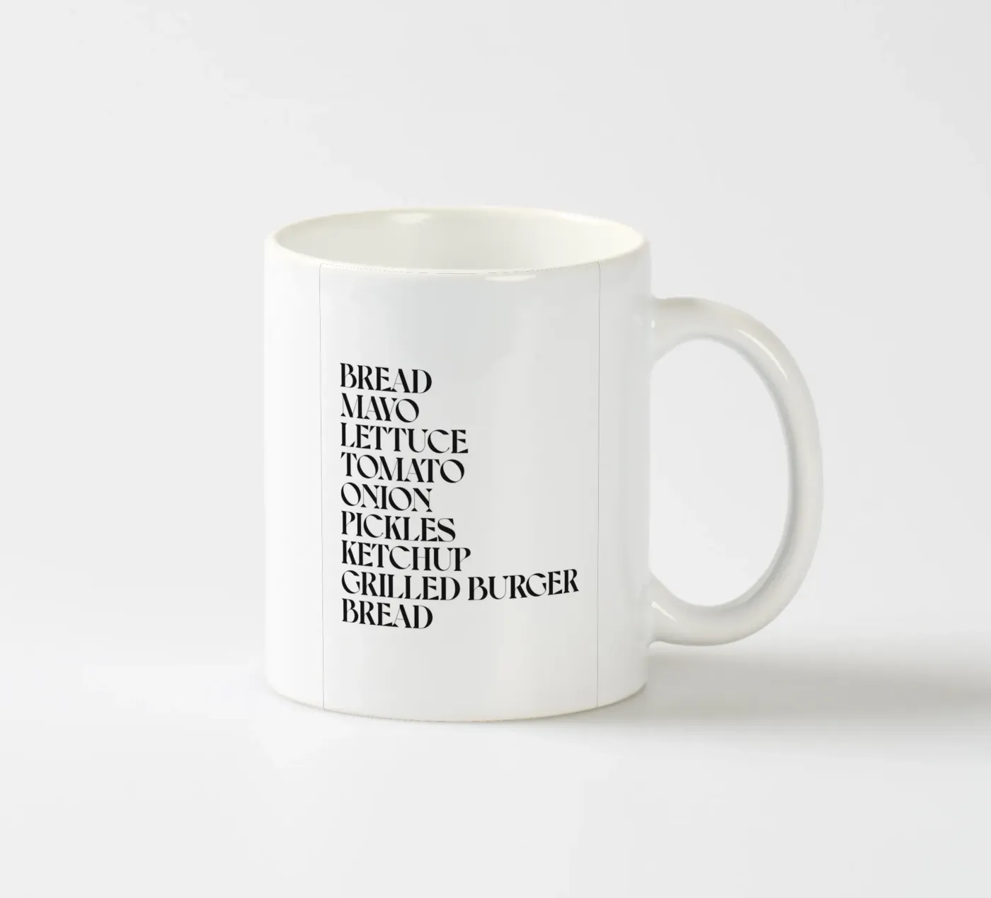 WHOPPER ceramic mug by n.4