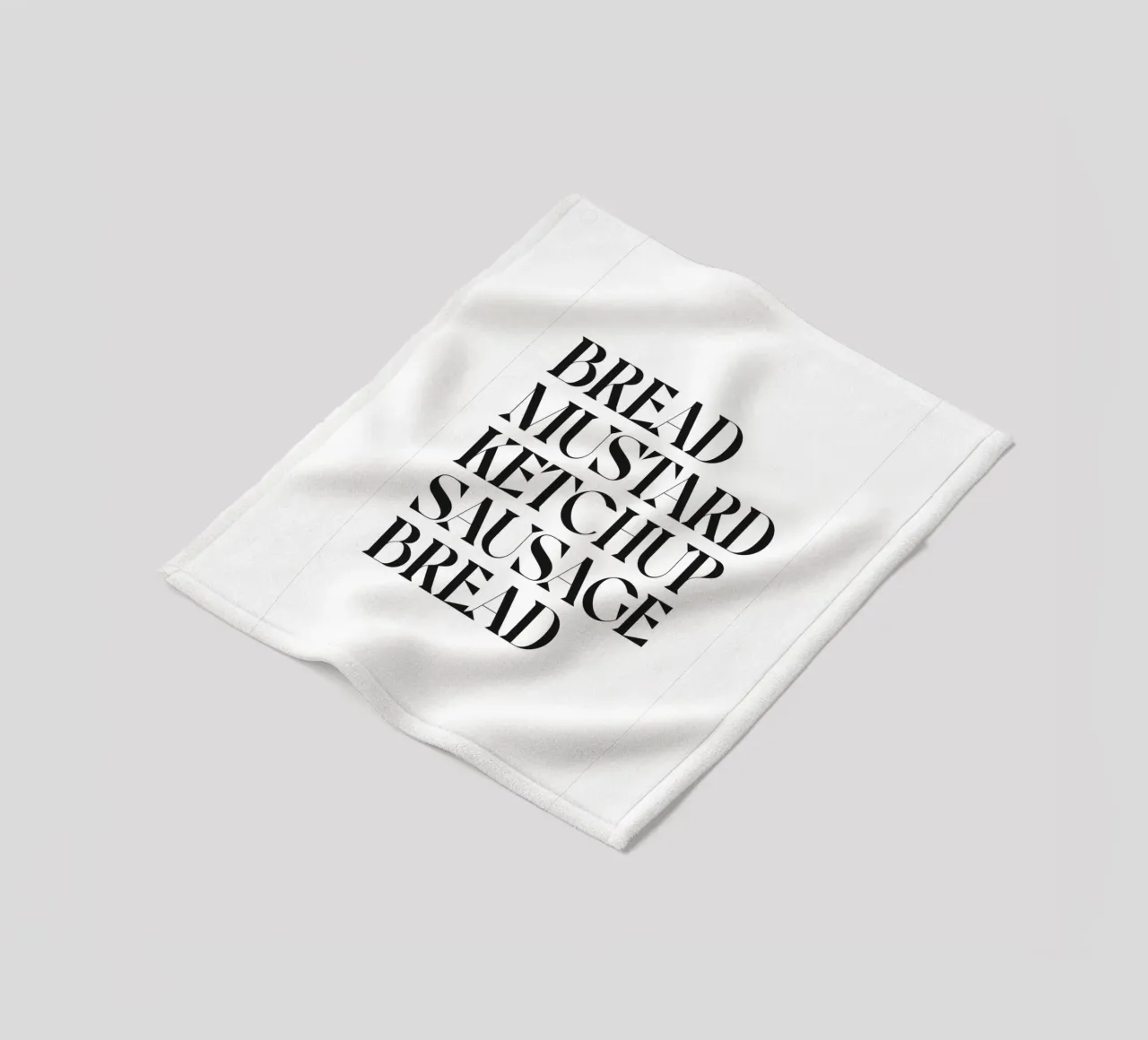 HOT DOG fleece blanket by n.4