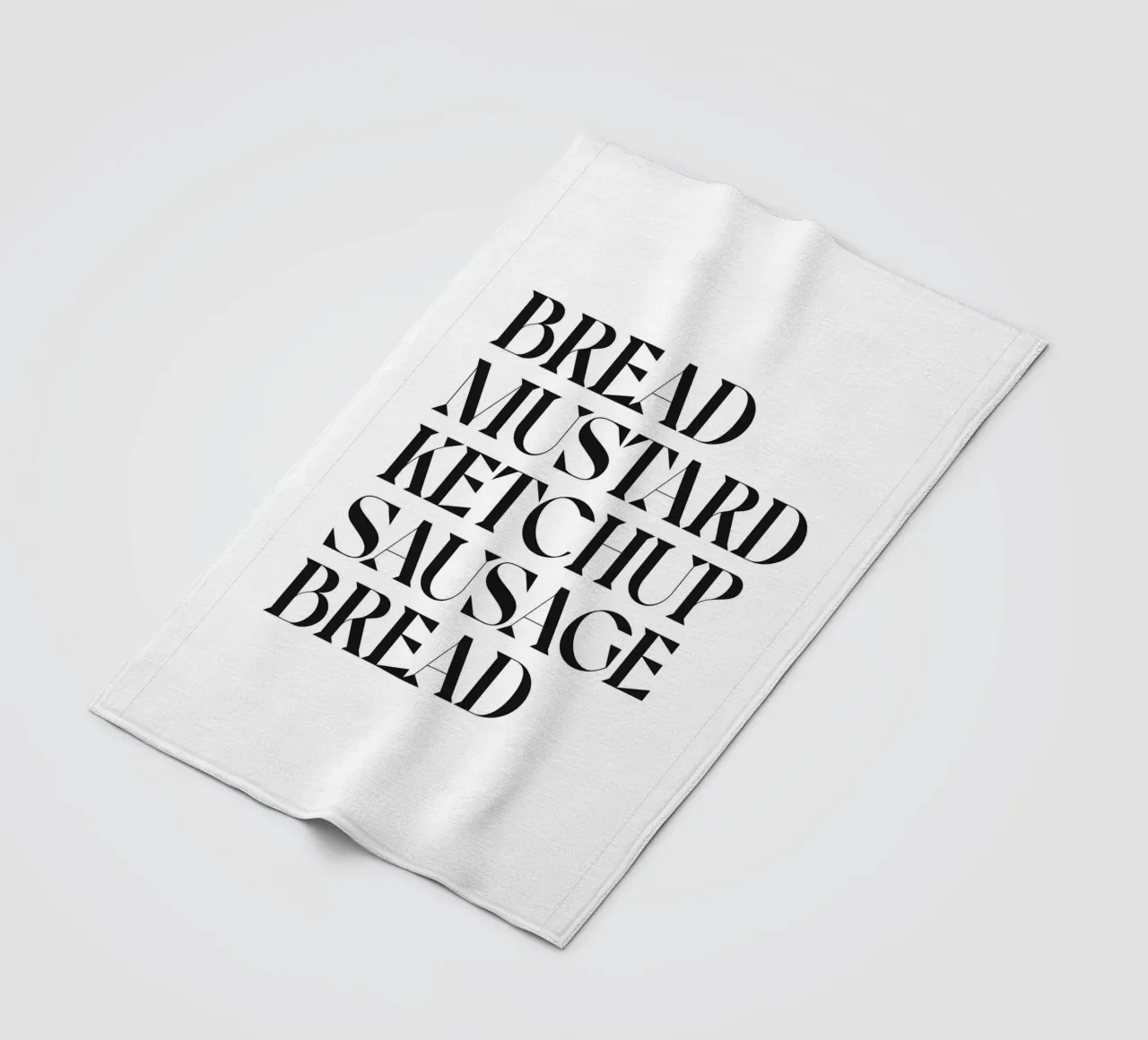 HOT DOG fleece blanket by n.4
