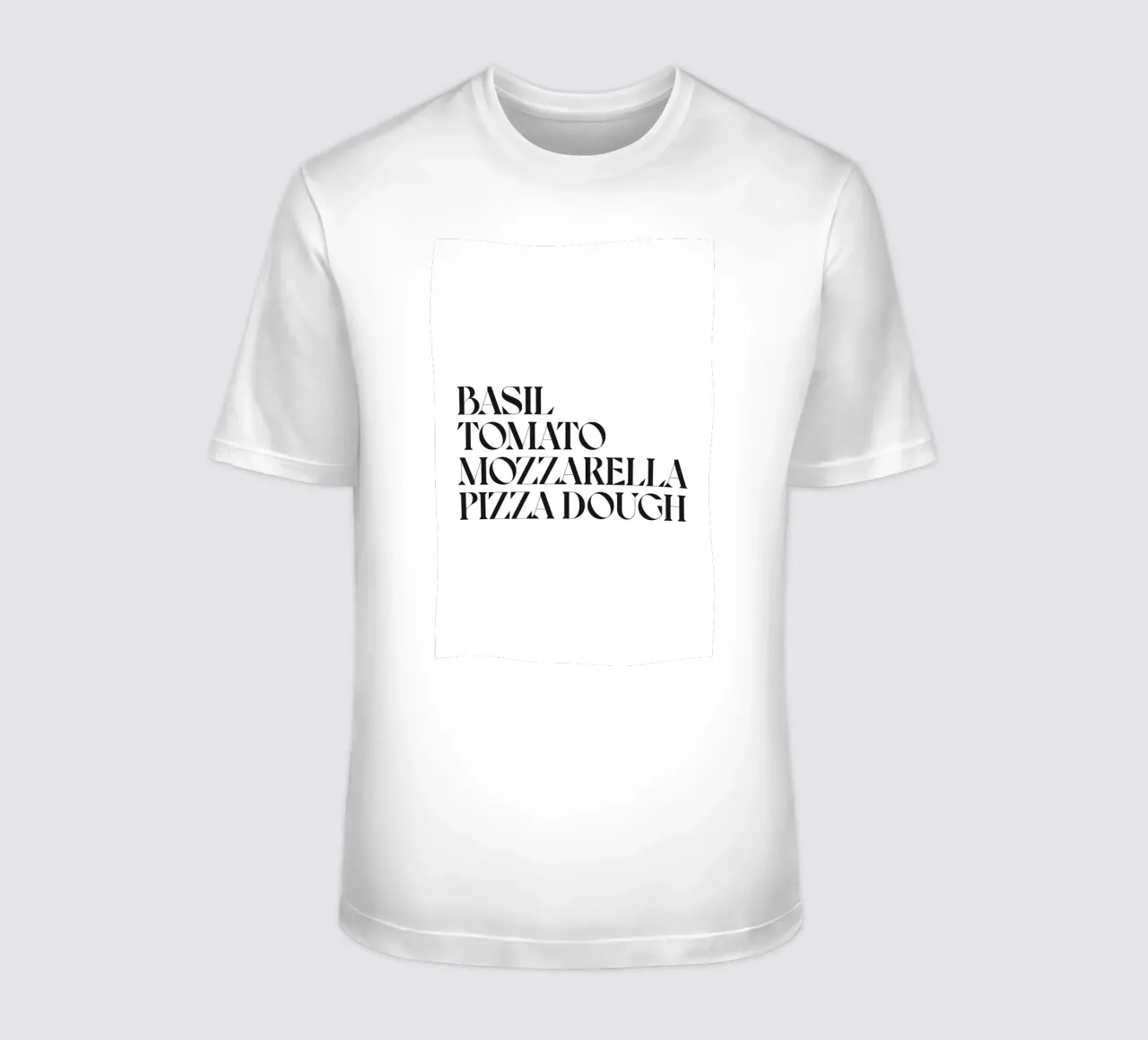 PIZZA t-shirt da n.4