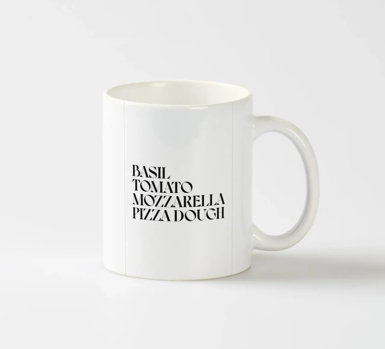 PIZZA tazza in ceramica da n.4