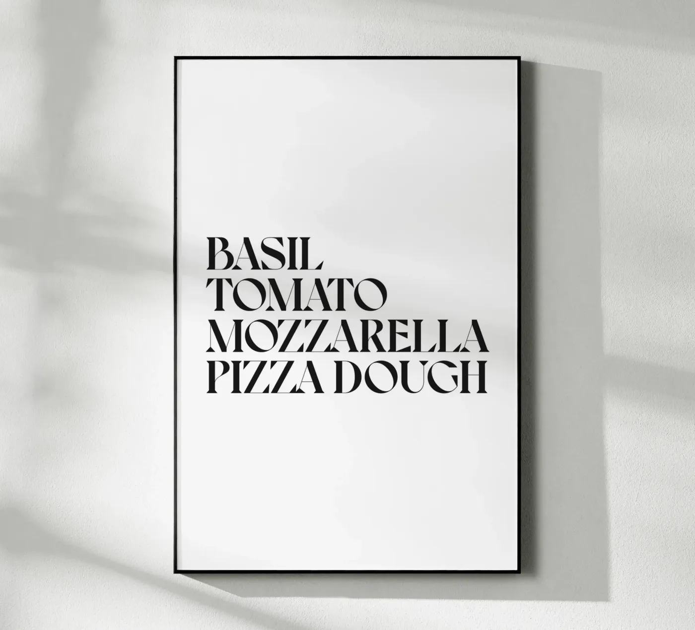 PIZZA plexiglass da n.4