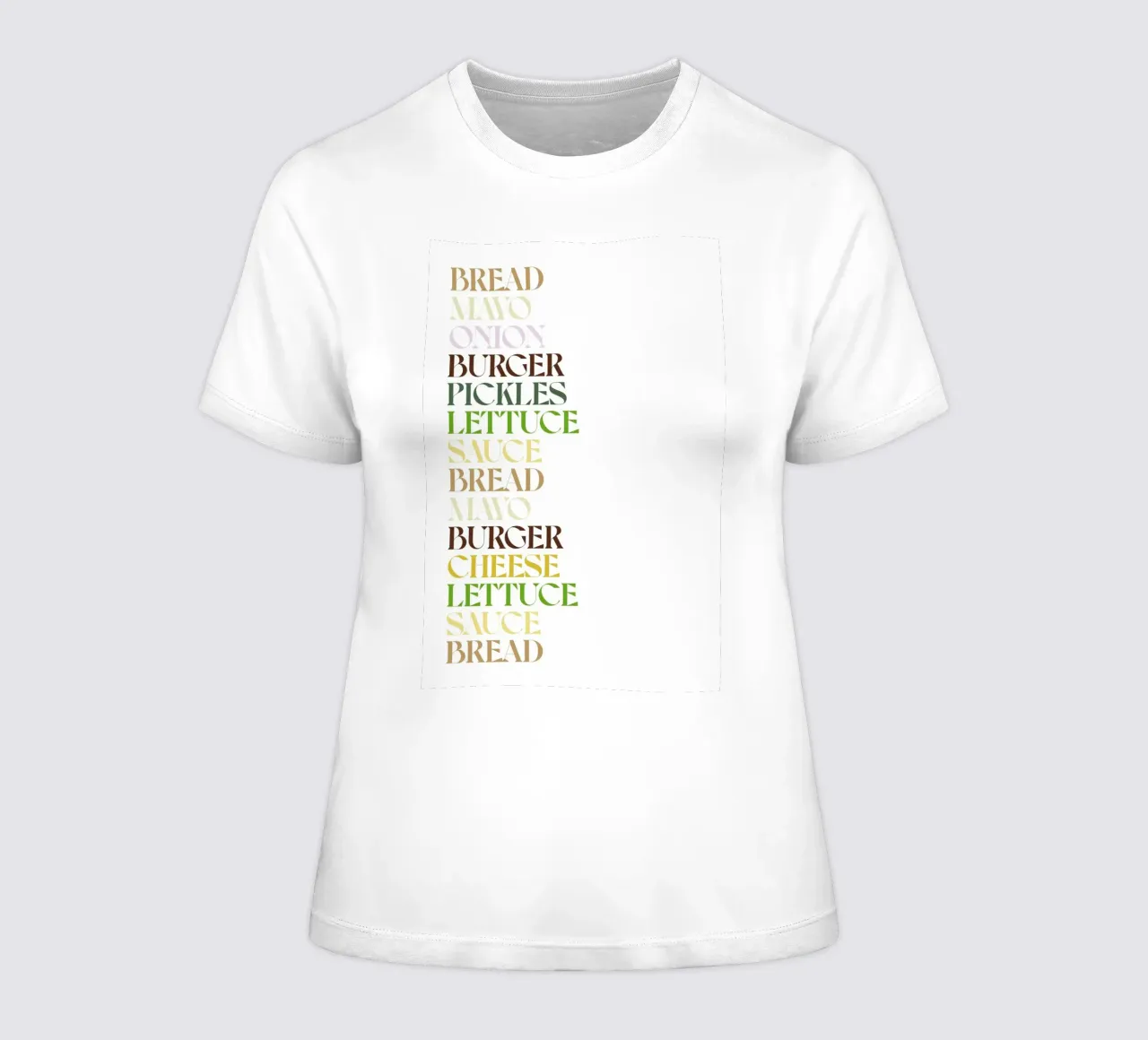 BIG MAC COLOR camiseta de mujer de n.4