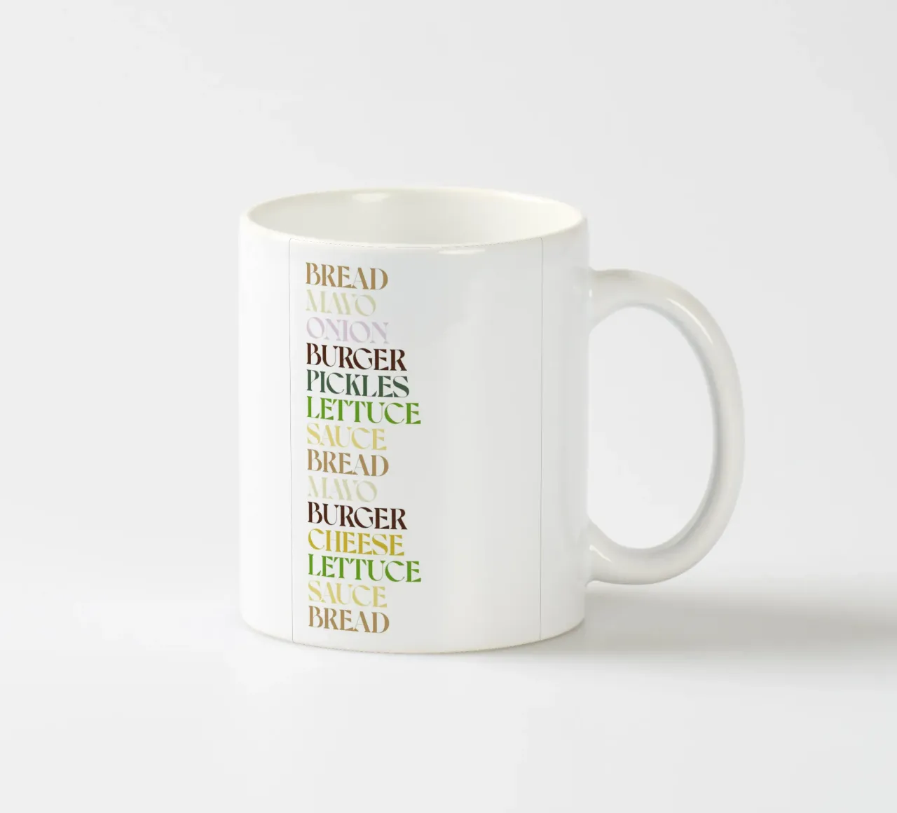 GRANDE COLORE MAC tazza in ceramica da n.4