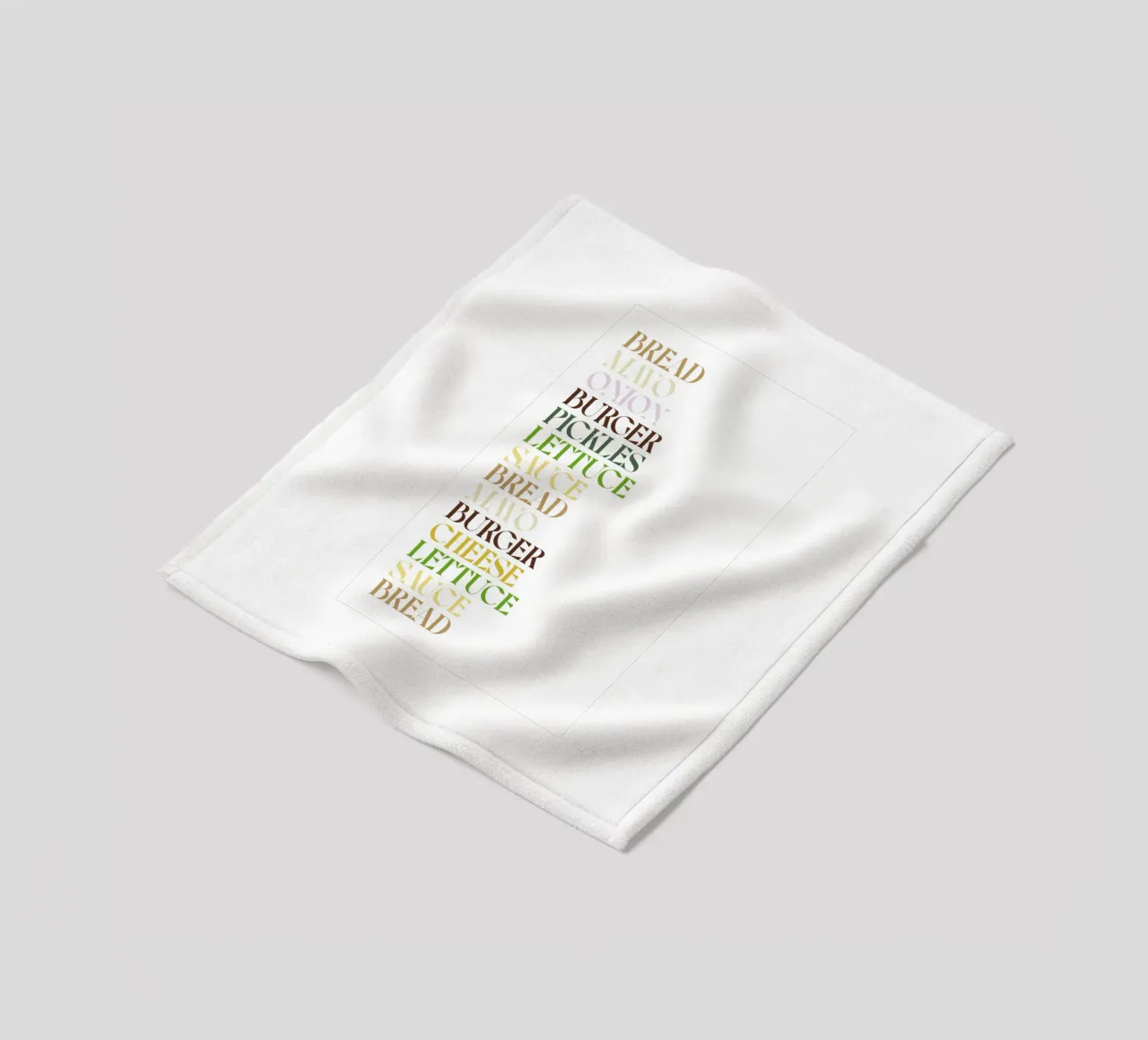 GRANDE COLORE MAC coperta in pile da n.4