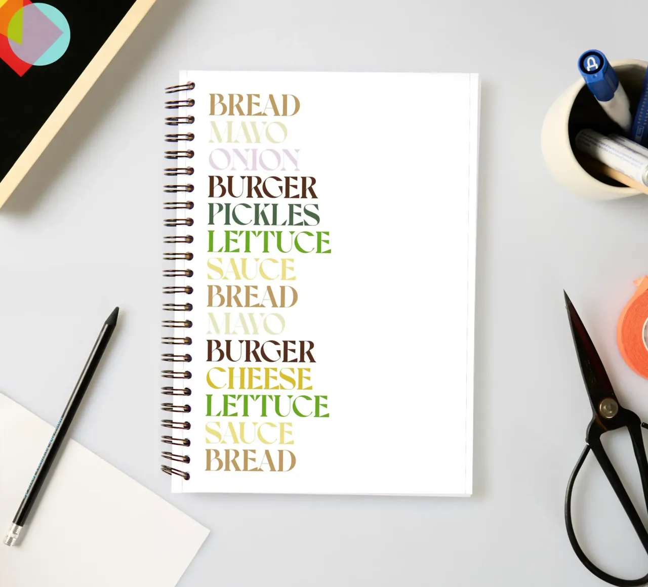 BIG MAC COLOR spiral notebook by n.4