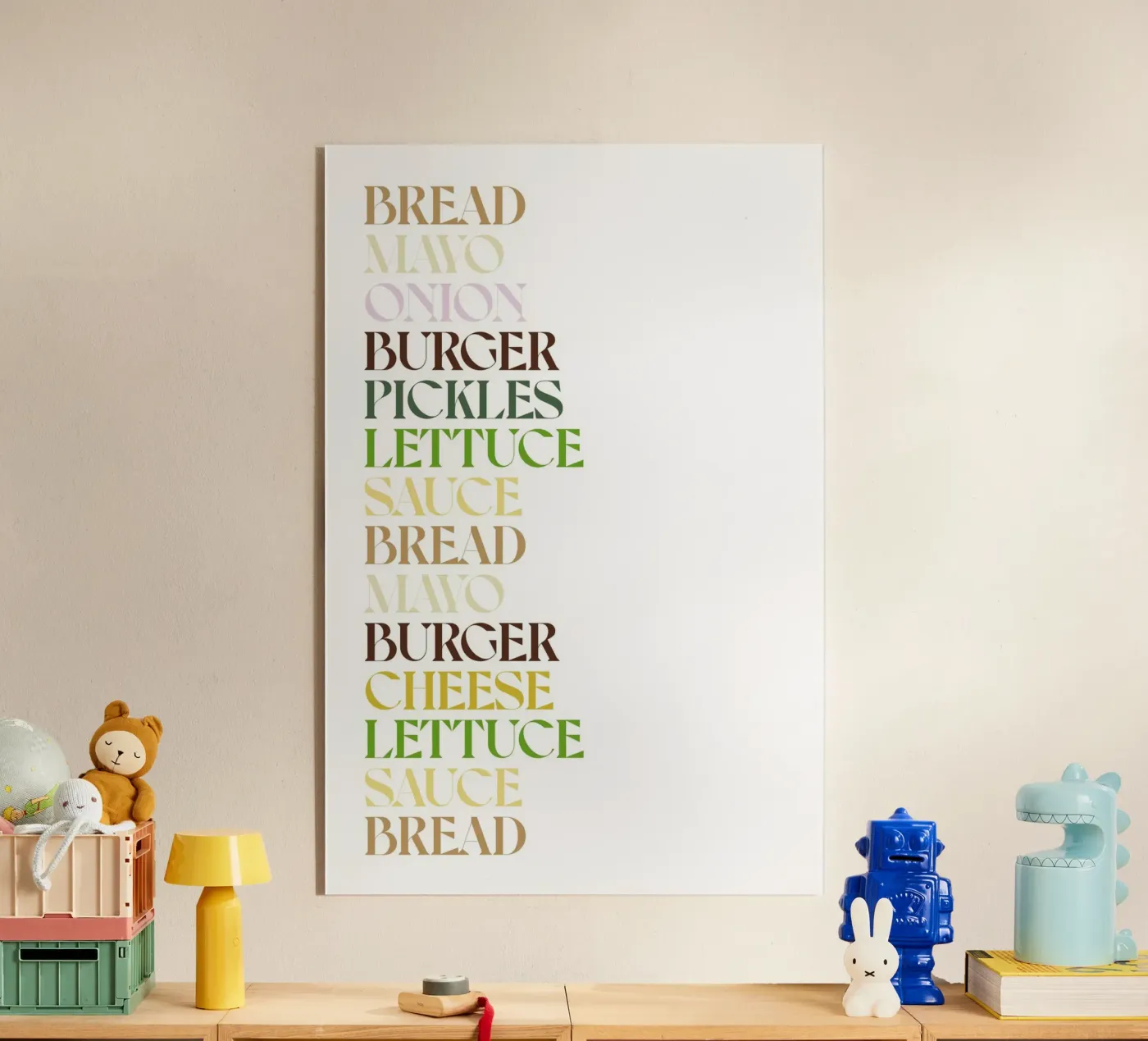 BIG MAC COLOR plexiglass da n.4