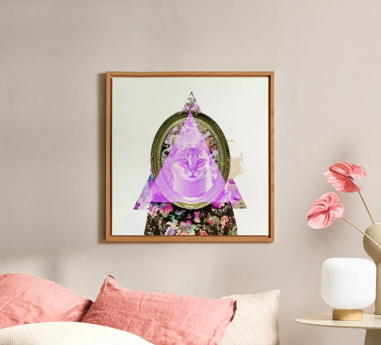 Mirror Mirror on the Wall alluminio dibond da Kris Tate