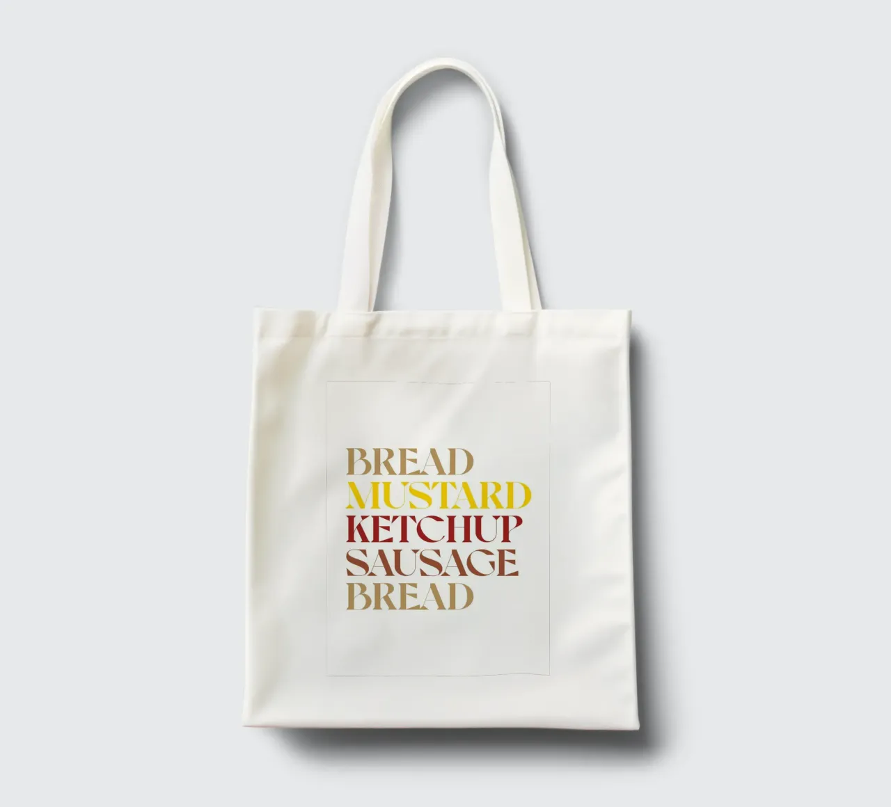 HOT DOG COLOR tote bag by n.4