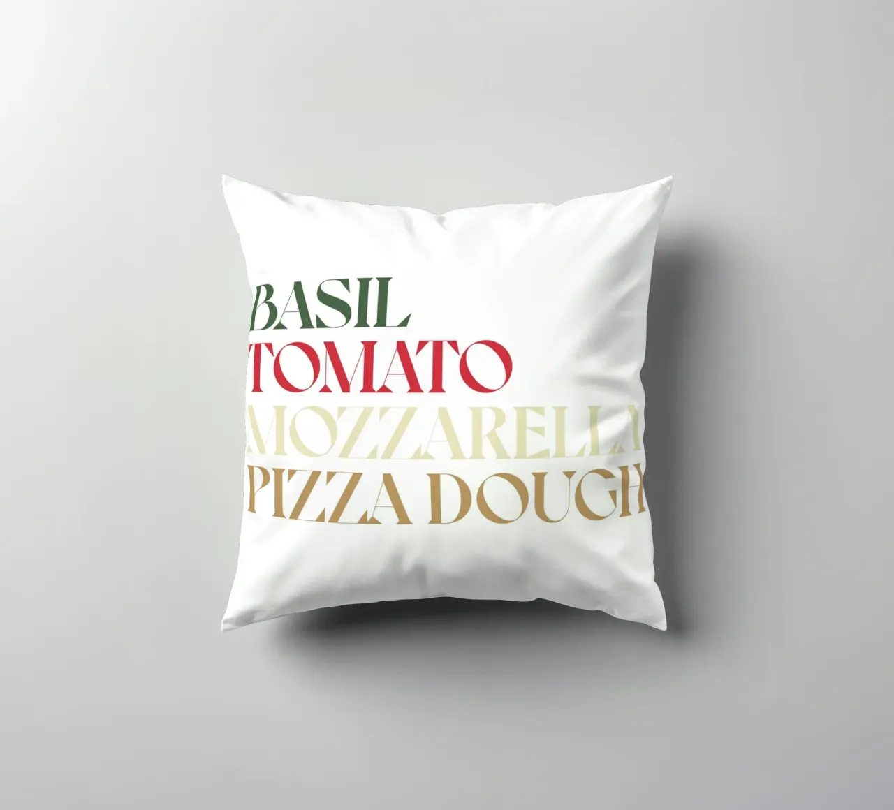 PIZZA COLOR decorative cushion by n.4
