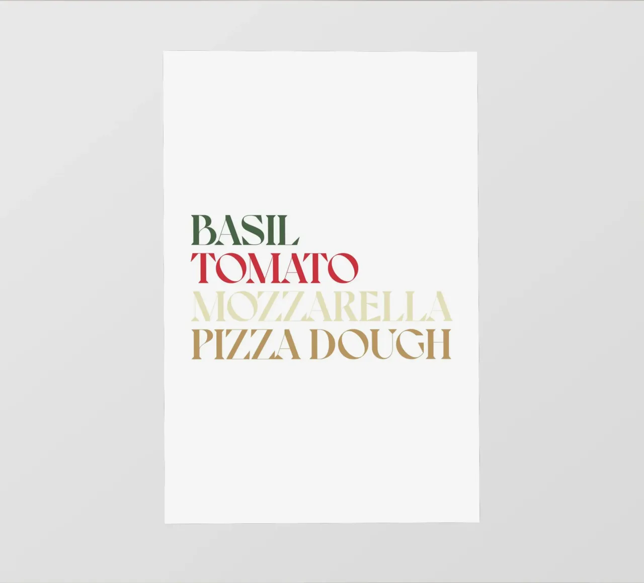 PIZZA COLOR pellicola backlit da n.4