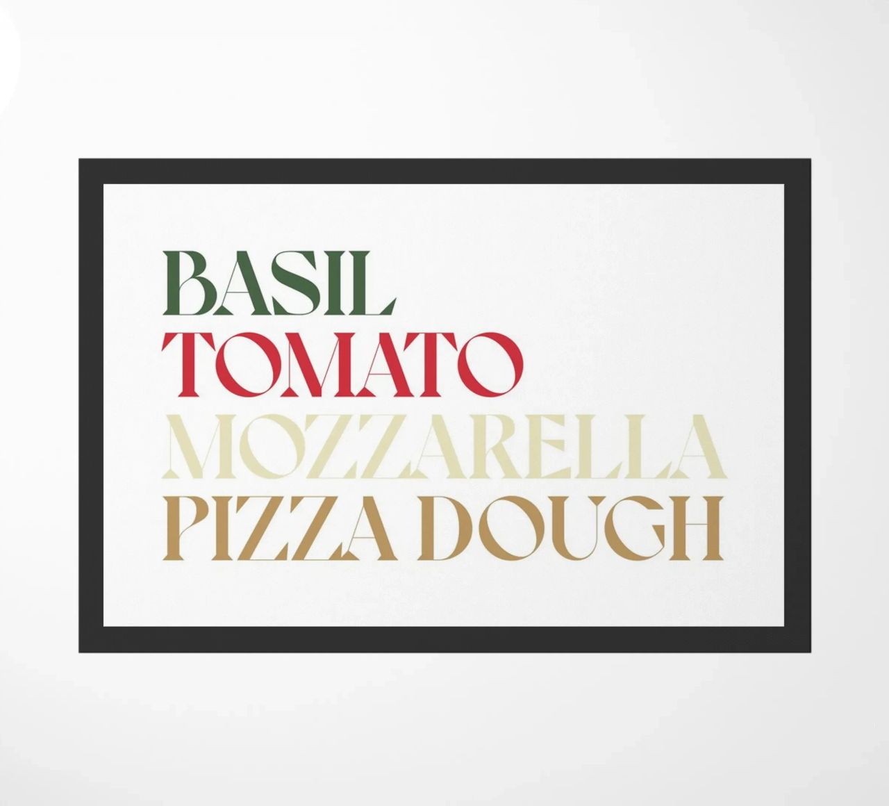 PIZZA COLOR zerbino da n.4