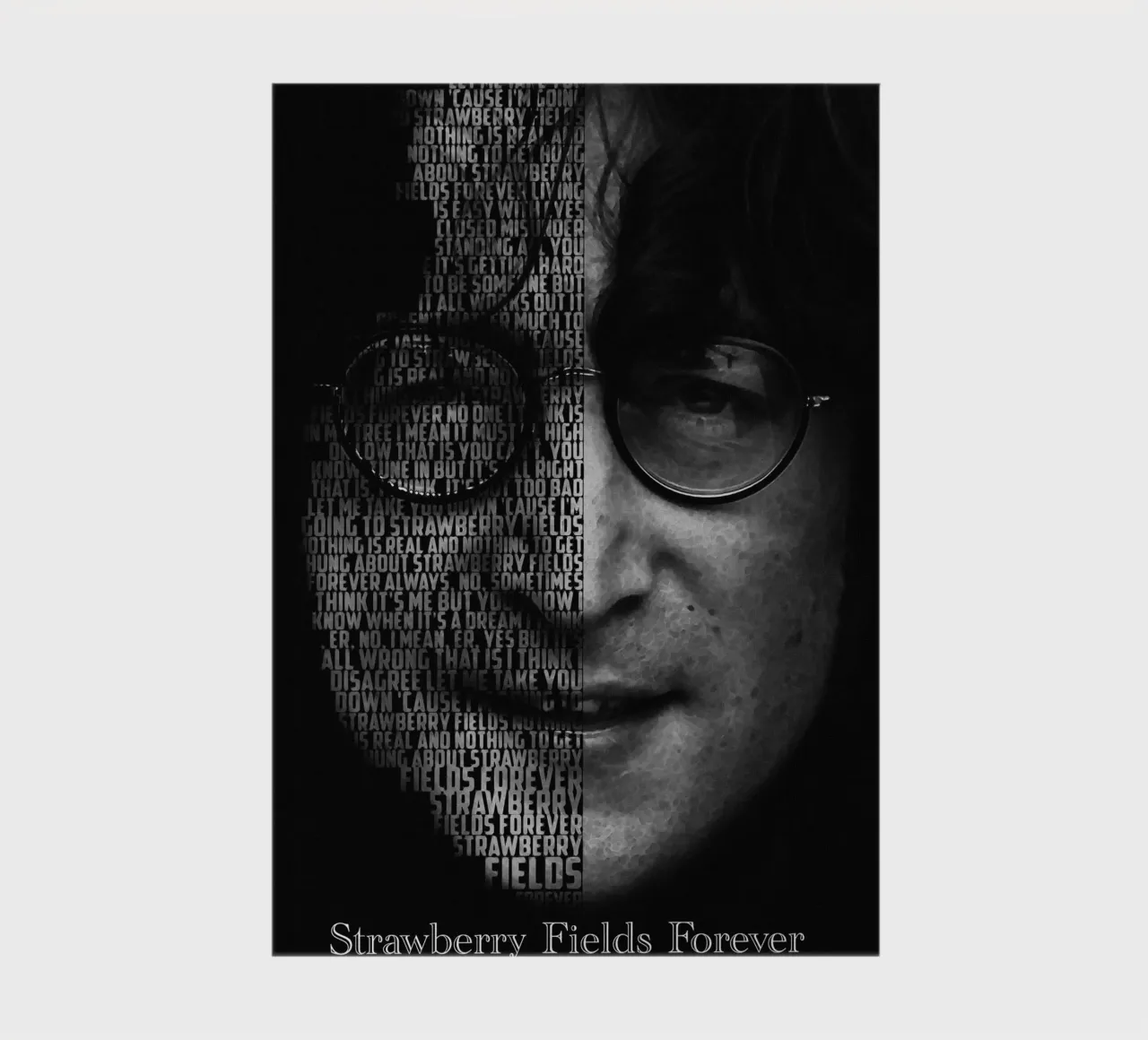 Strawberry Fields Forever notebook by Gunawan Rb