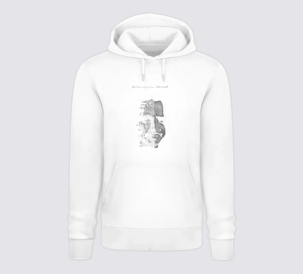 Ya sabes mi nombre sudadera con capucha de Gunawan Rb