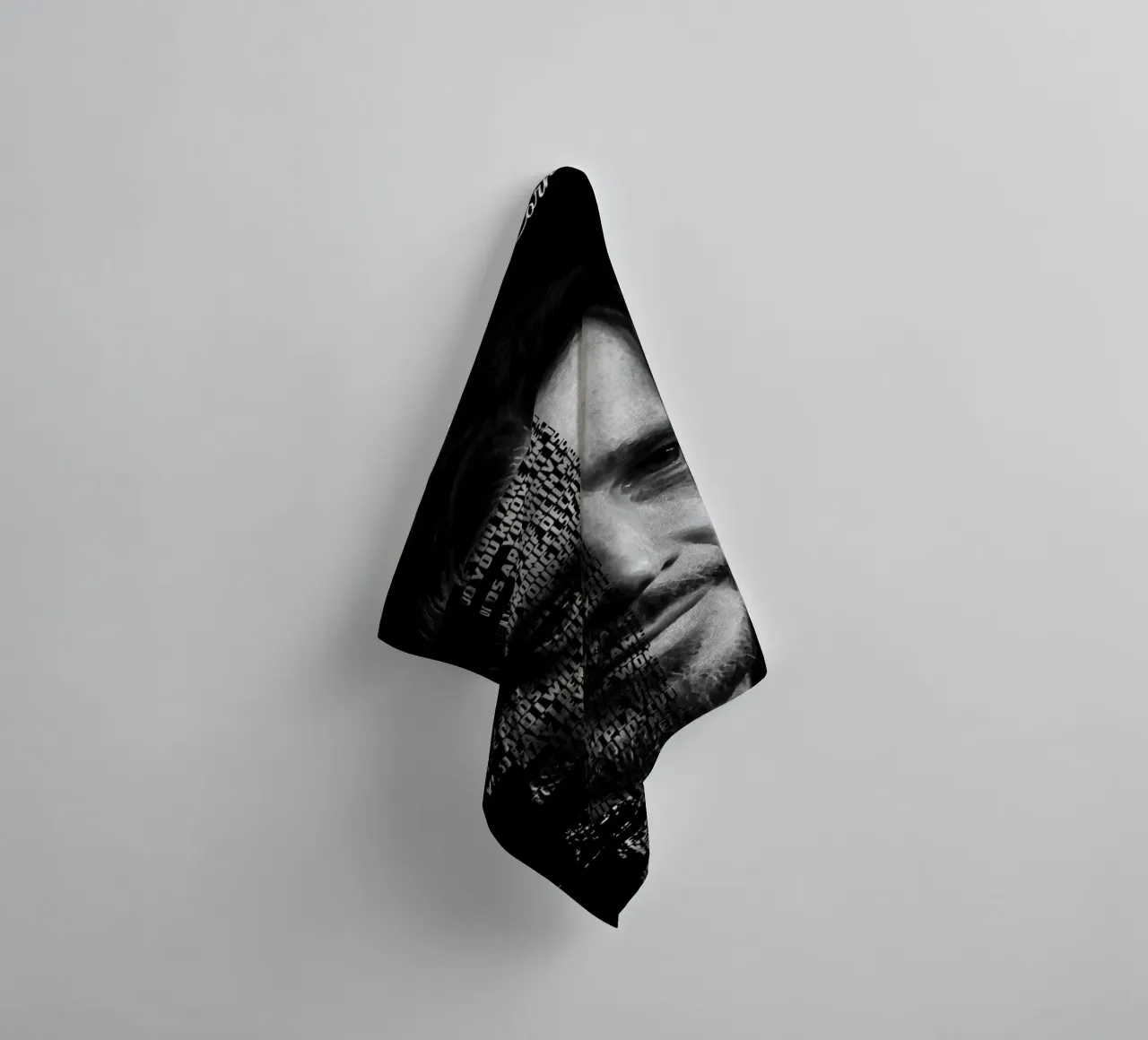 You Know My Name towel by Gunawan Rb