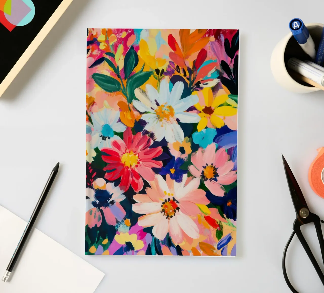 Petals in Motion notebook by Modern Muse
