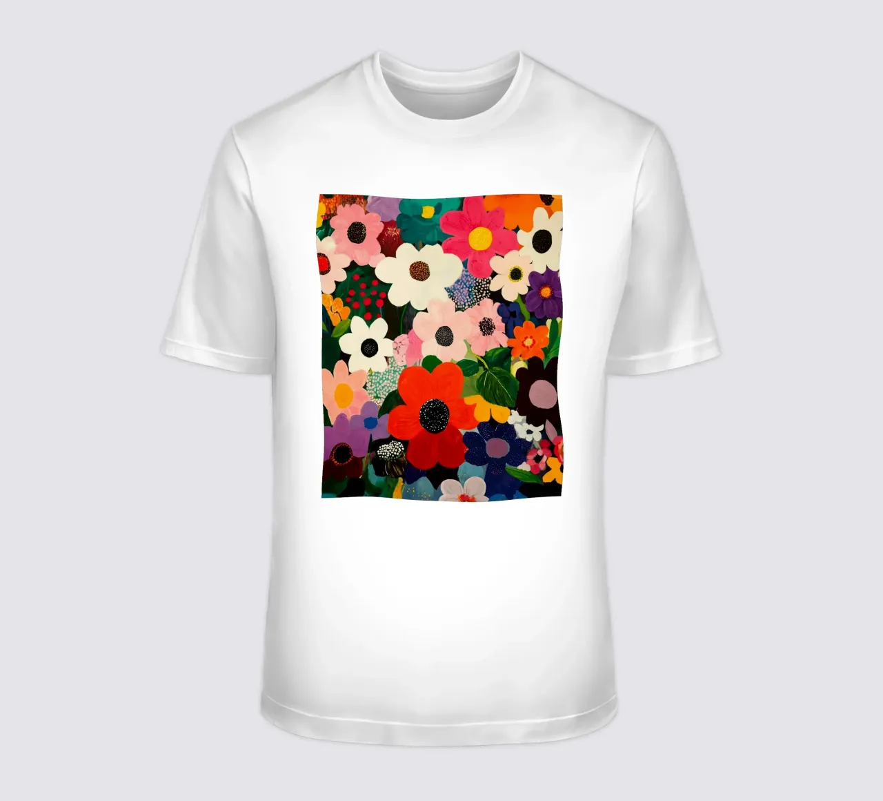 Orizzonti in fiore Giardino Matisse t-shirt da Modern Muse
