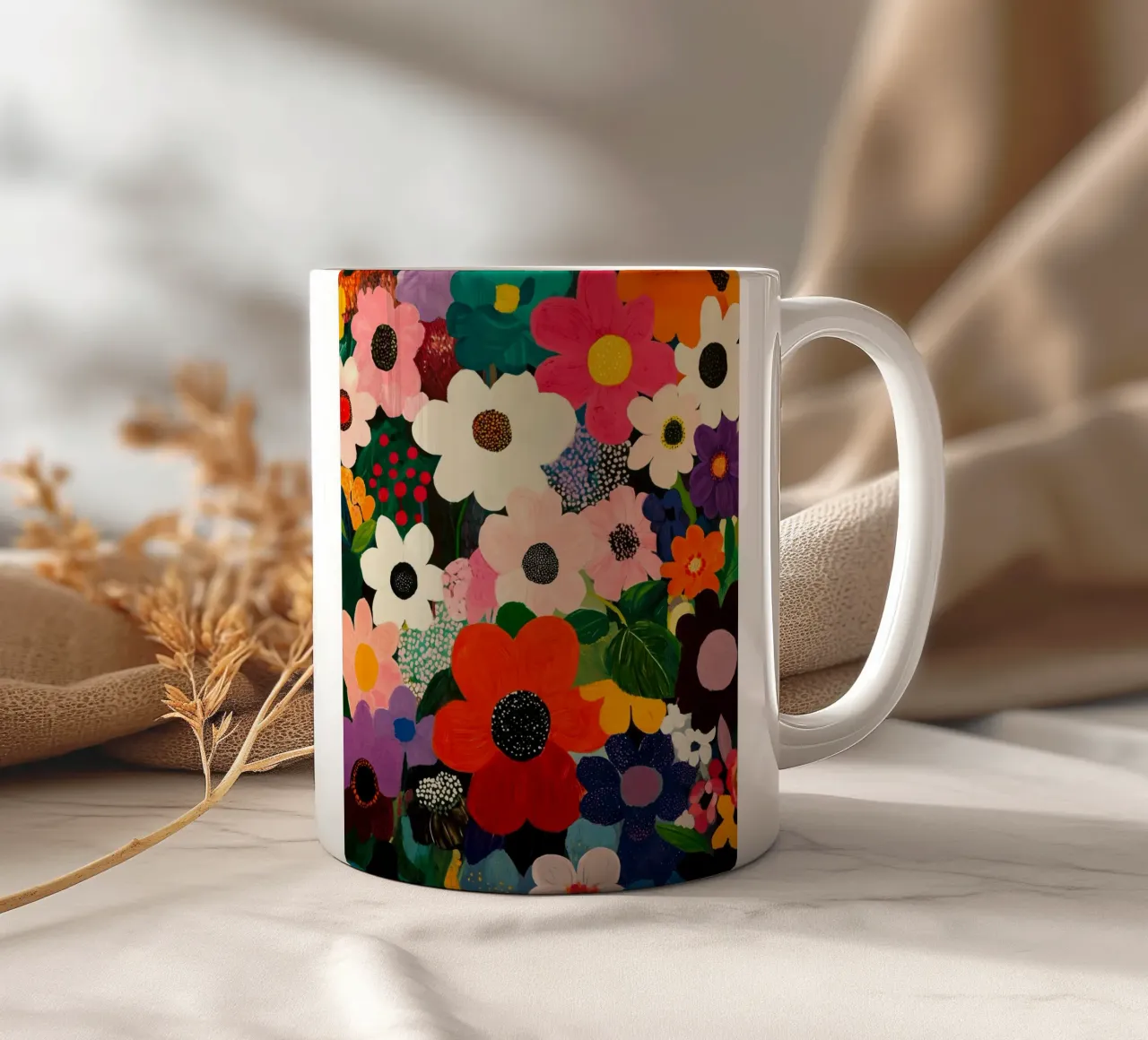 Orizzonti in fiore Giardino Matisse tazza in ceramica da Modern Muse