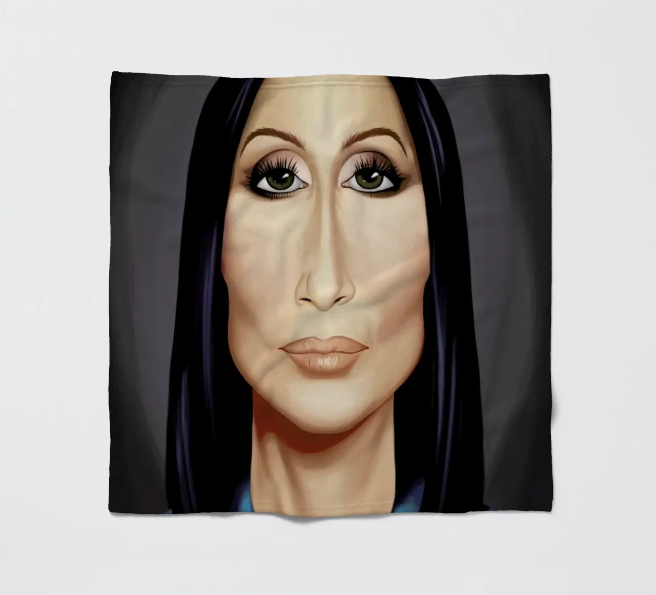 Cher Fleecedecke von Rob Art | Illustration