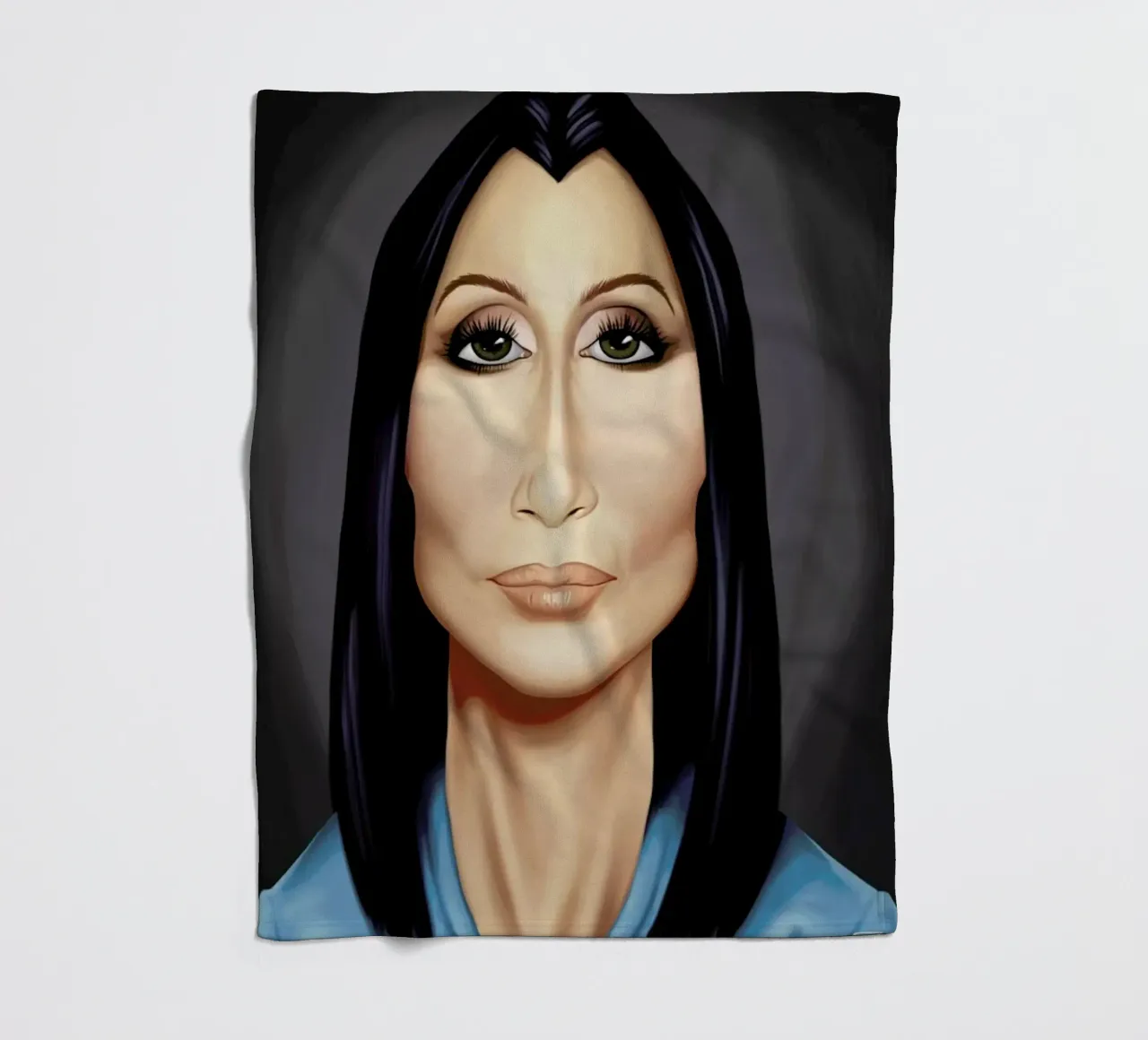 Cher Fleecedecke von Rob Art | Illustration