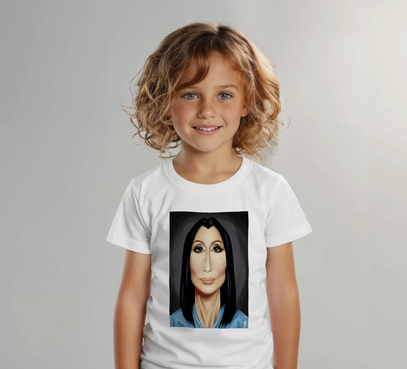 Cher t-shirt bambini da Rob Art | Illustration