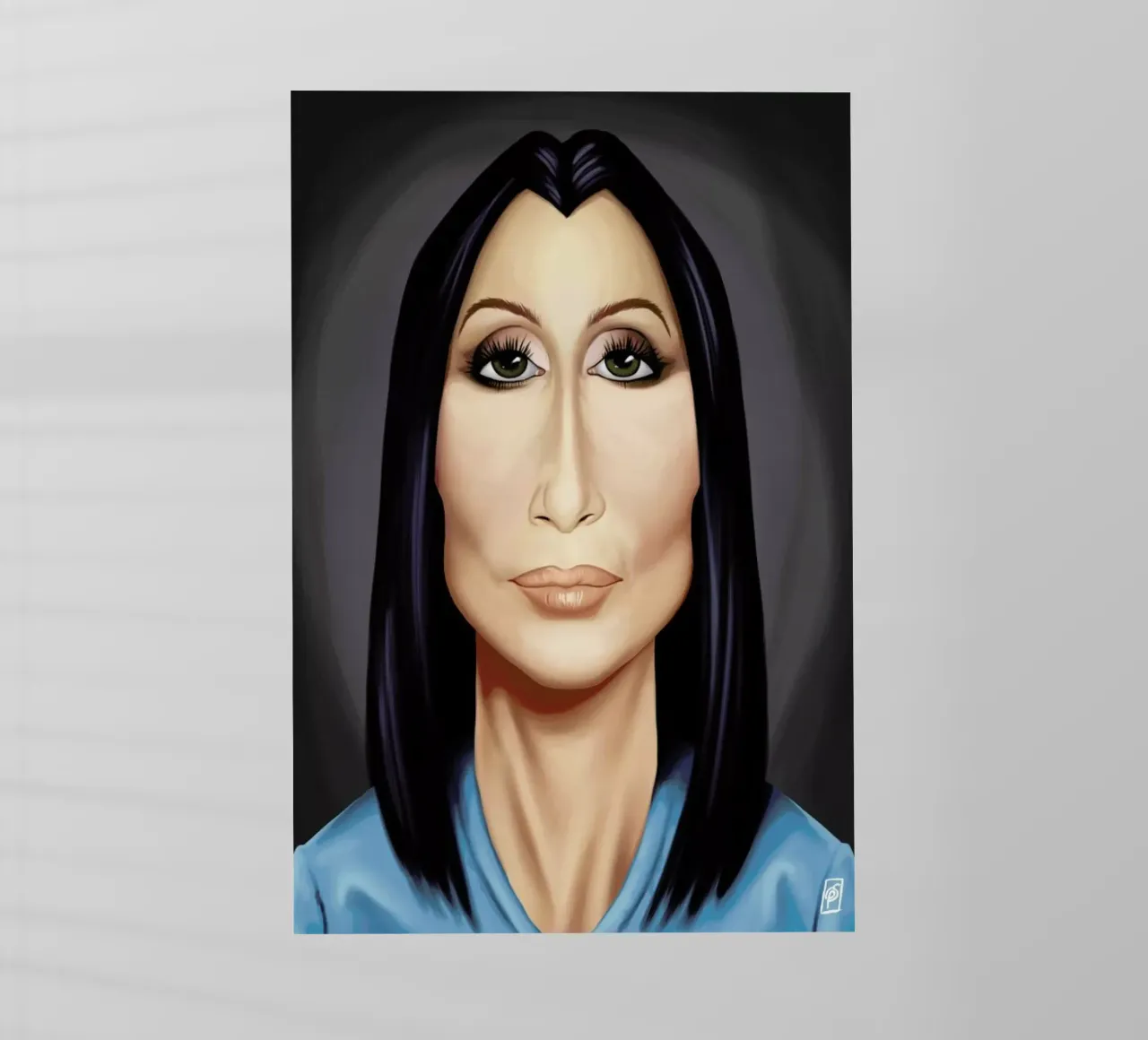 Cher pellicola backlit da Rob Art | Illustration