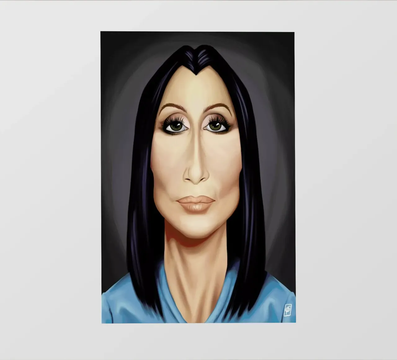 Cher pellicola backlit da Rob Art | Illustration