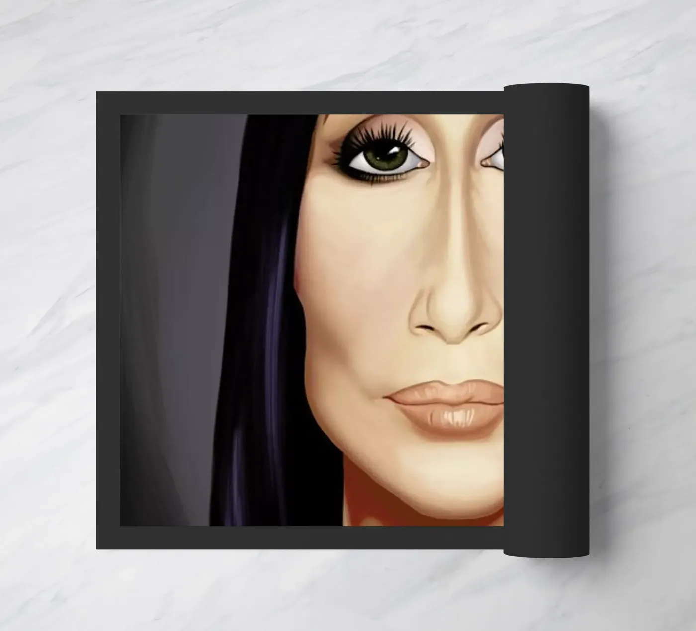 Cher doormat by Rob Art | Illustration