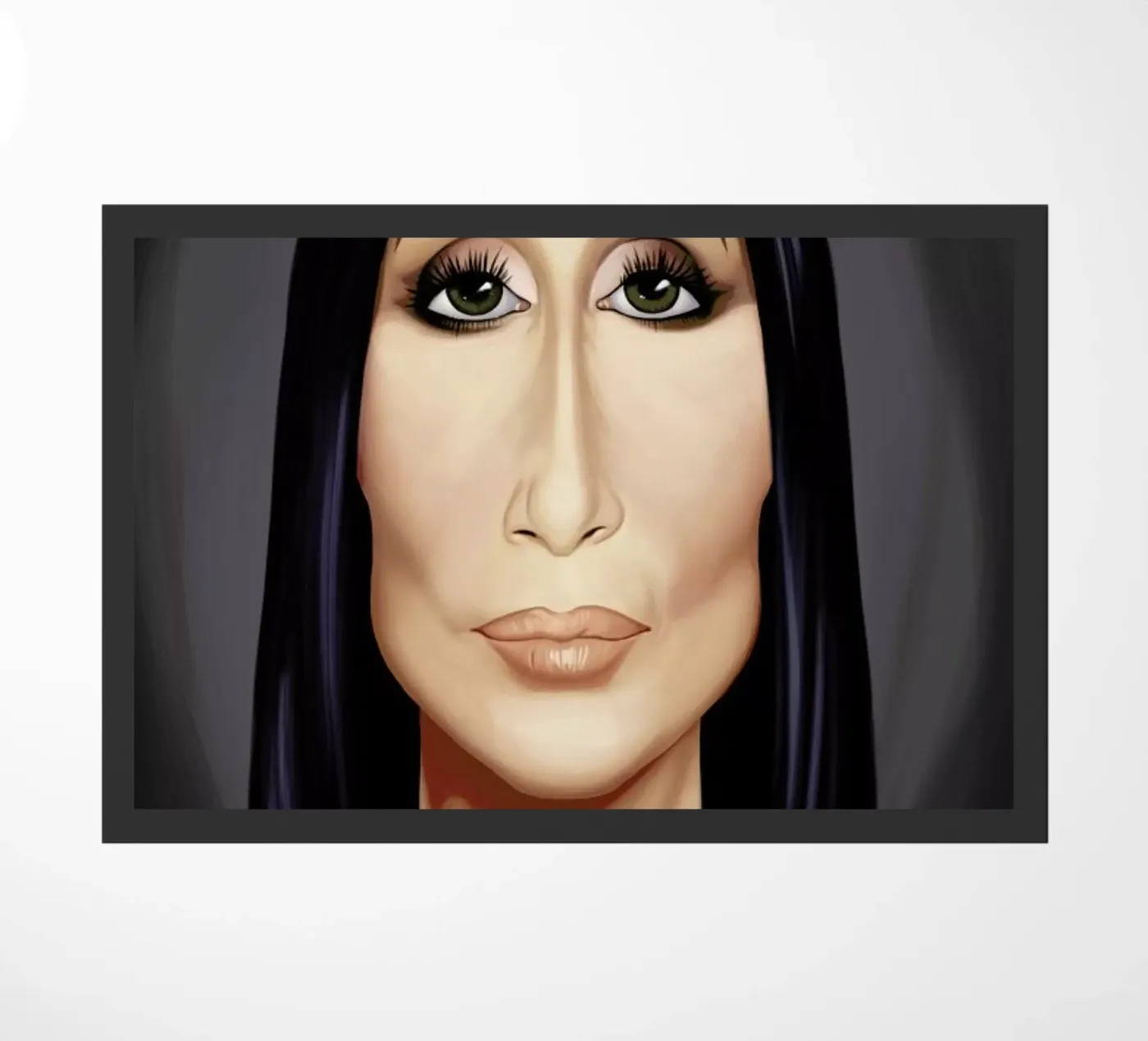 Cher doormat by Rob Art | Illustration