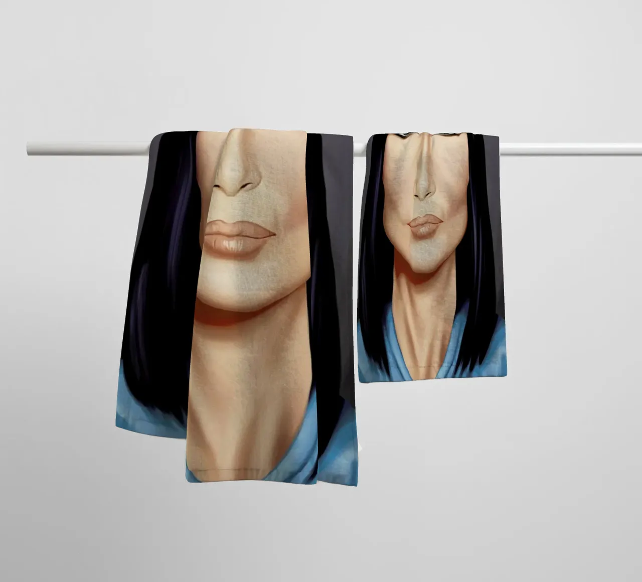Cher towel by Rob Art | Illustration