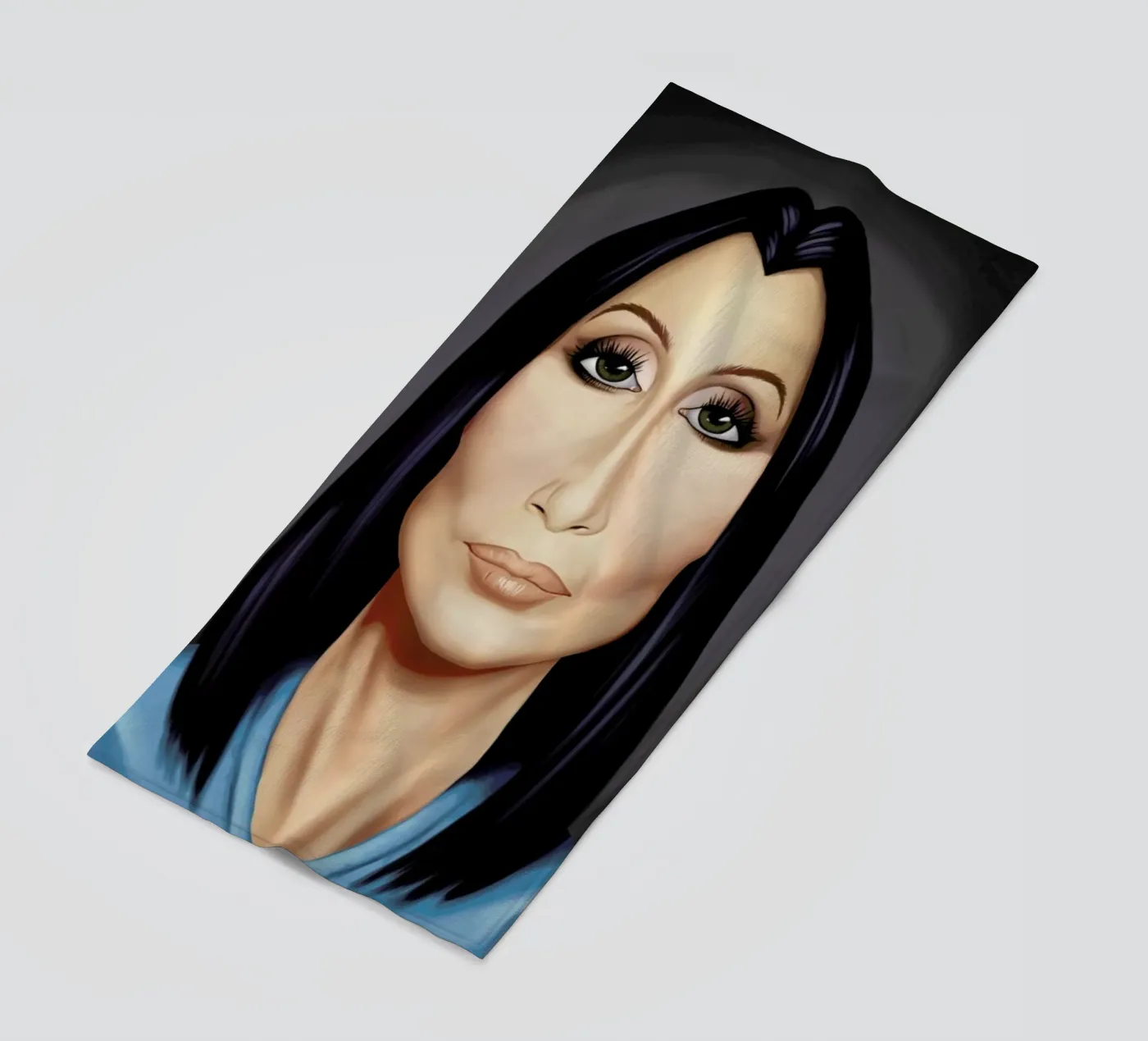 Cher serviette de plage de Rob Art | Illustration