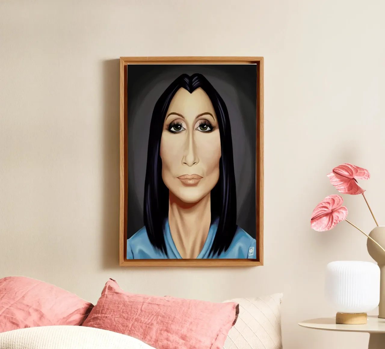 Cher tela da Rob Art | Illustration