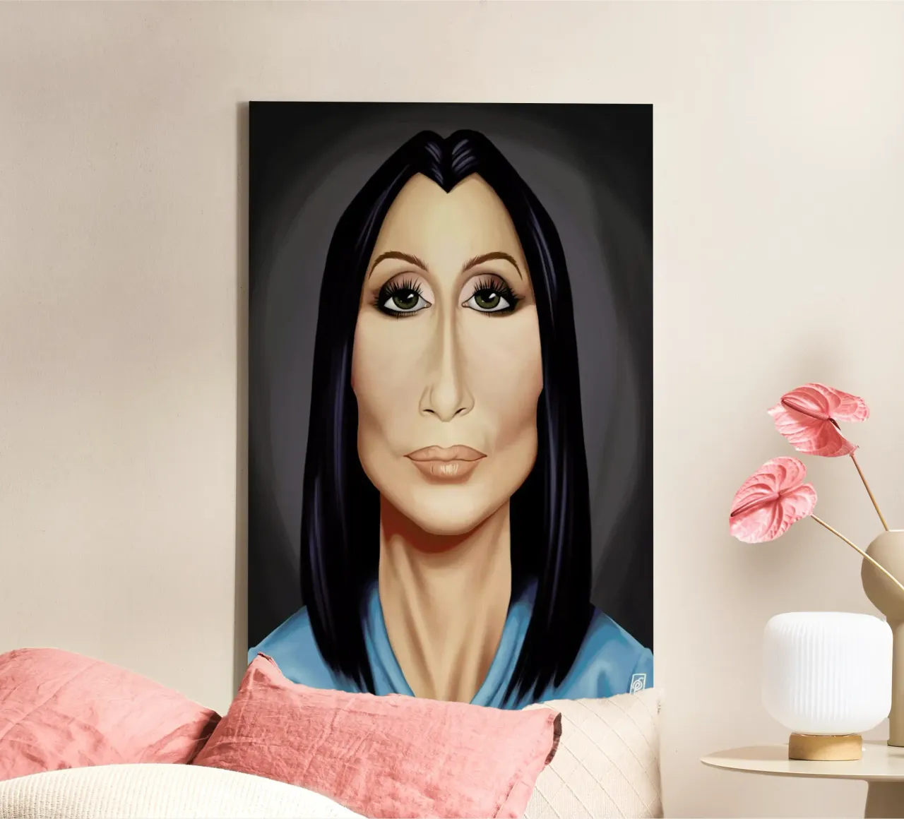 Cher tela da Rob Art | Illustration