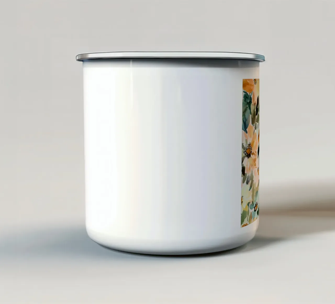 Sogni botanici ad occhi aperti tazza in smalto da Modern Muse