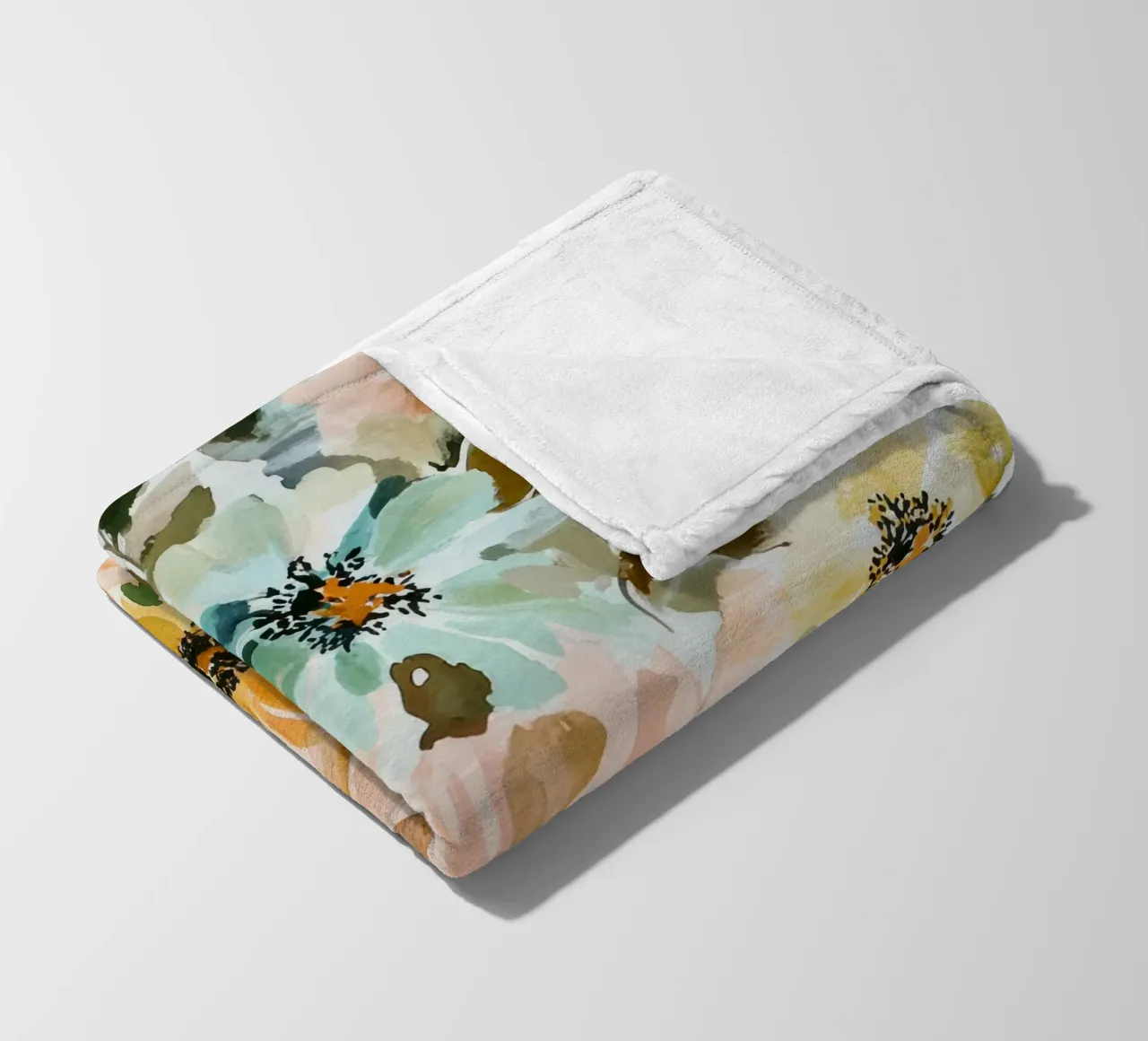 Sogni botanici ad occhi aperti coperta in pile da Modern Muse