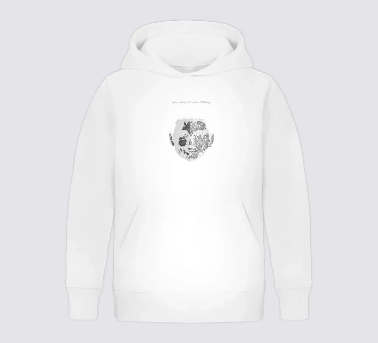 Non intenzionale felpa bambino con cappuccio da Gunawan Rb