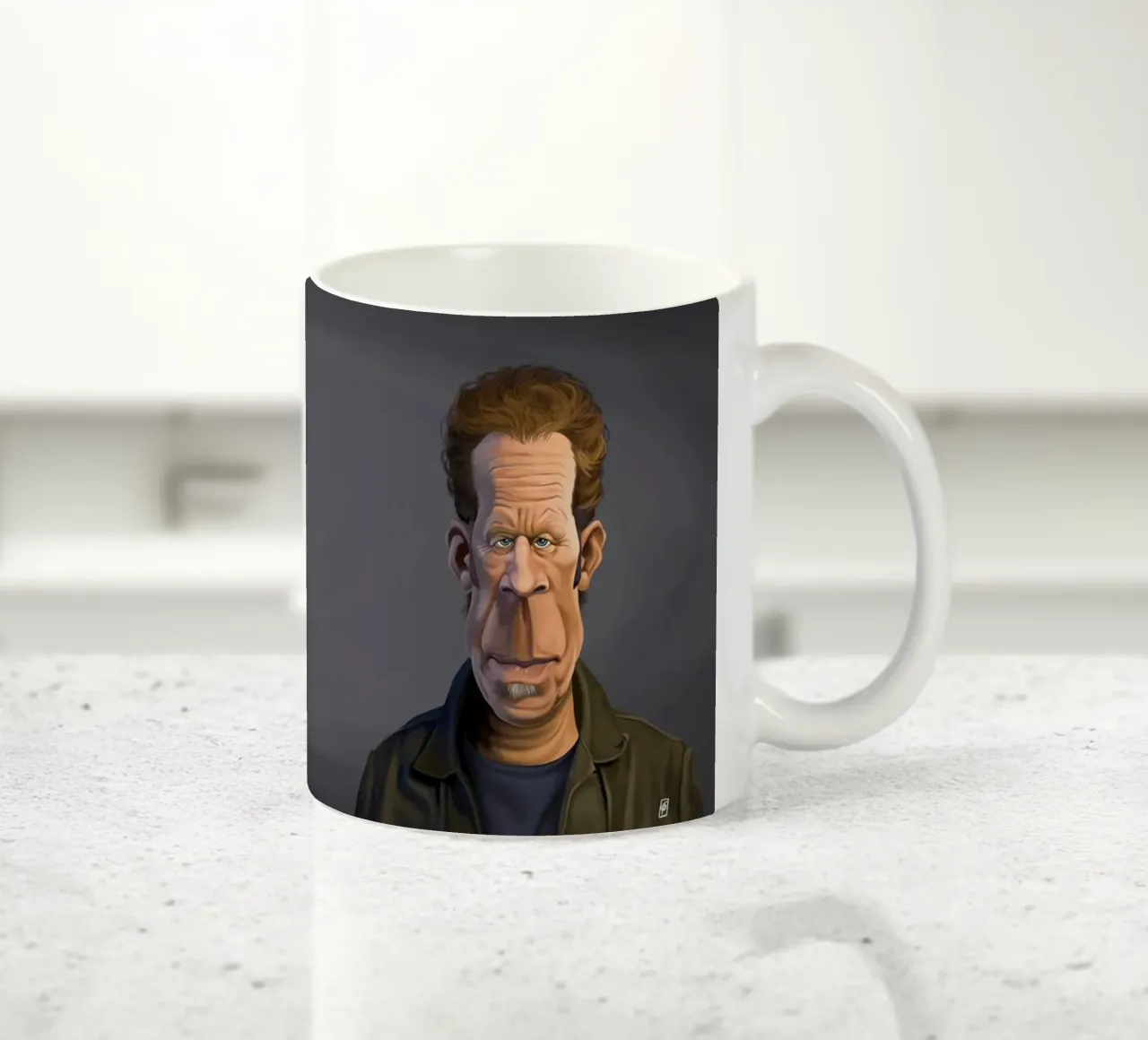 Tom Waits tazza in ceramica da Rob Art | Illustration