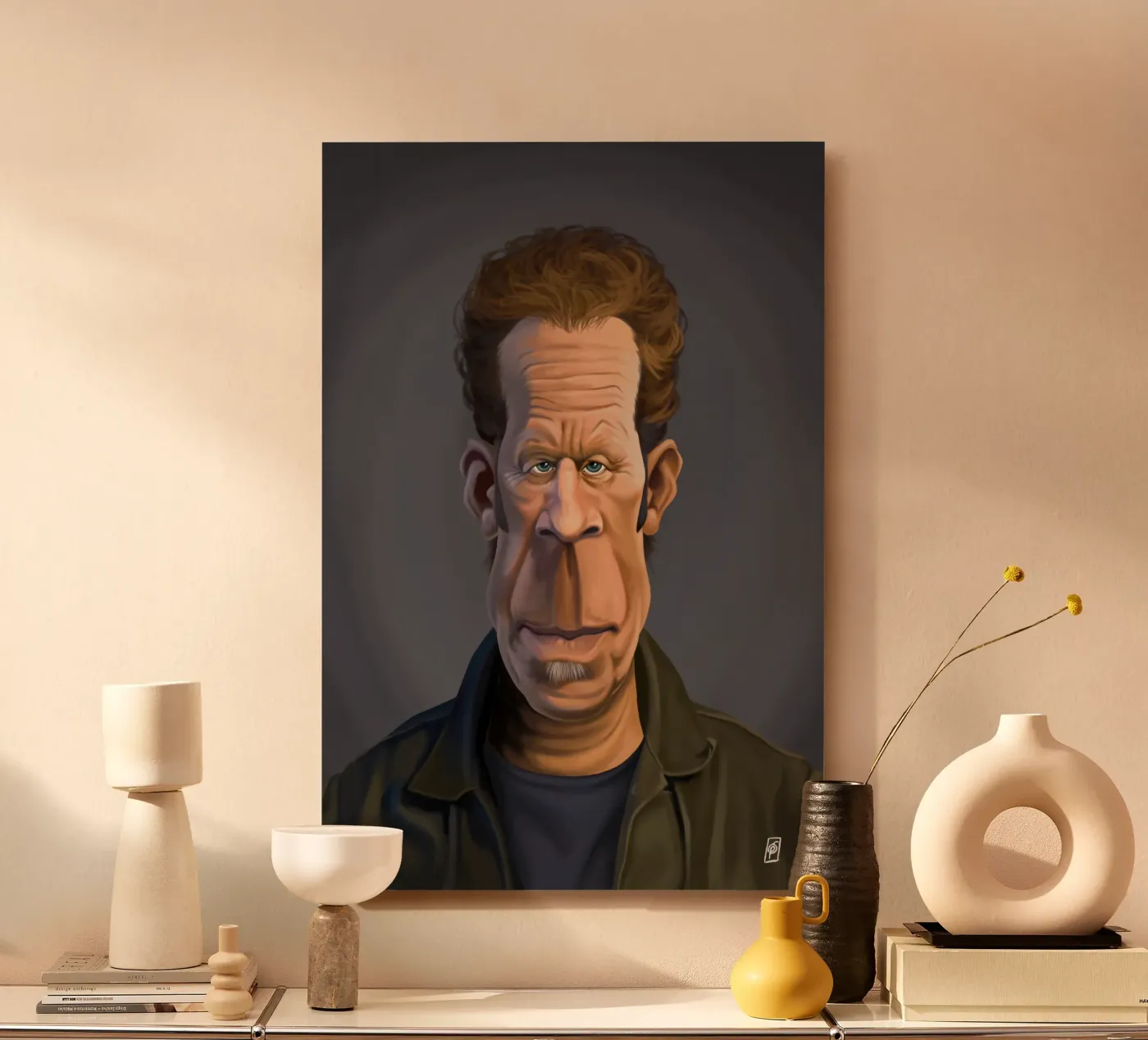 Tom Waits pannello forex da Rob Art | Illustration