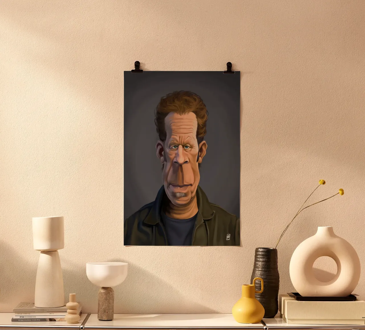 Tom Waits carta hahnemühle da Rob Art | Illustration
